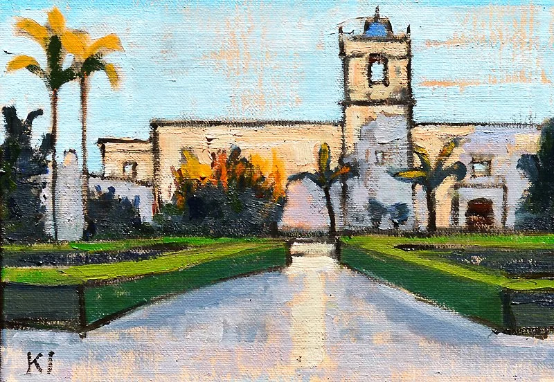 05. Plein Air Workshop: Balboa Park’s Alcazar Garden