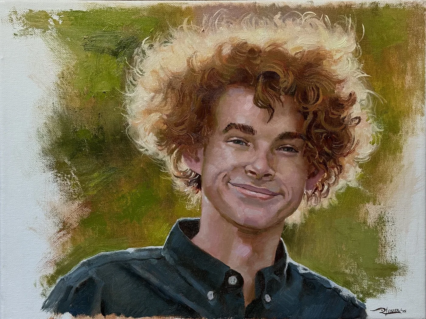 12. Portrait Painting in Oil
