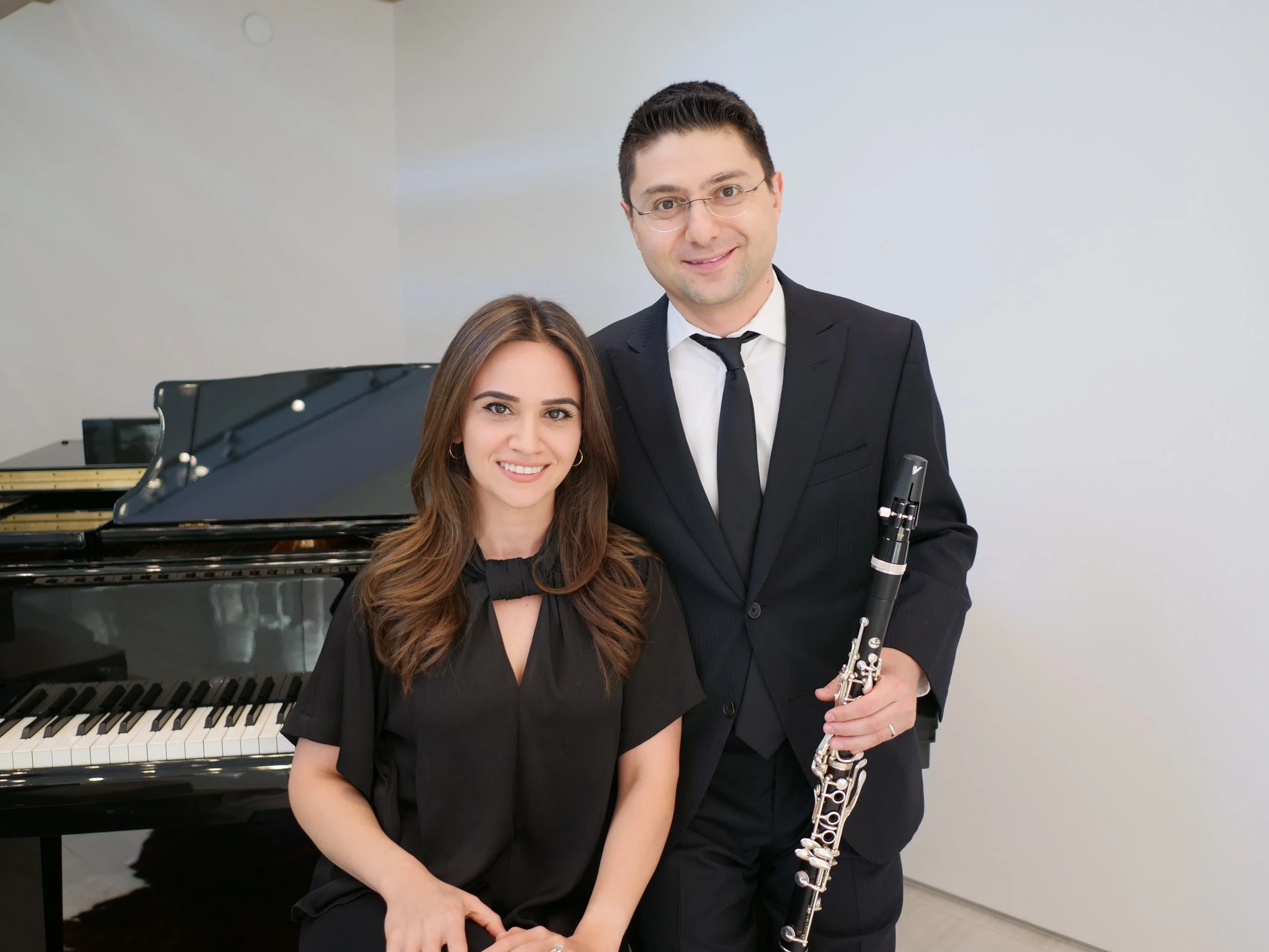 Boris Allakhverdyan, clarinet &amp; Alin Melik-Adamyan, piano with guest Alex Greenbaum, cello