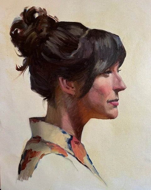 14. Portrait Painting in Oil