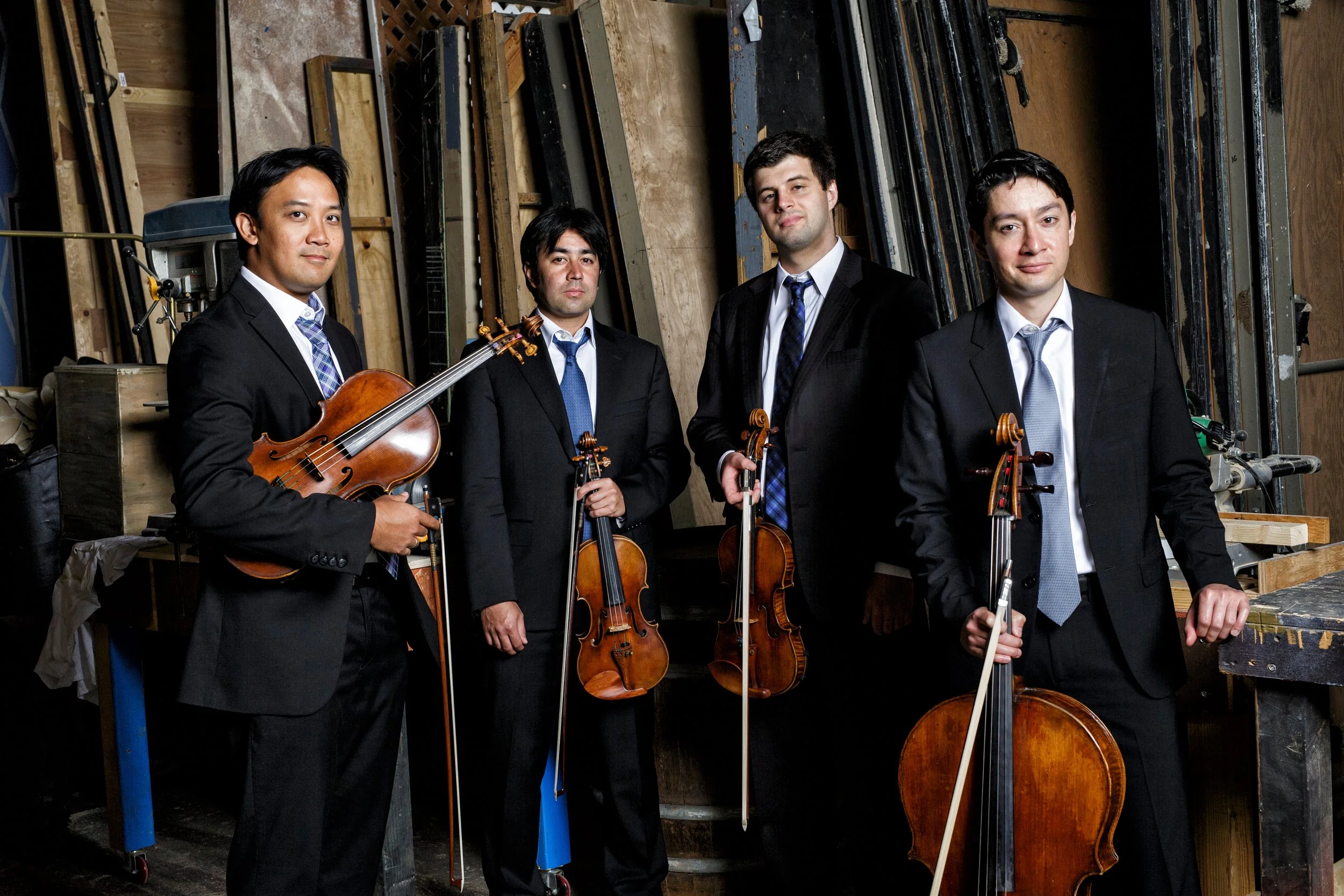 Baumer Quartet and Alex Greenbaum, cello