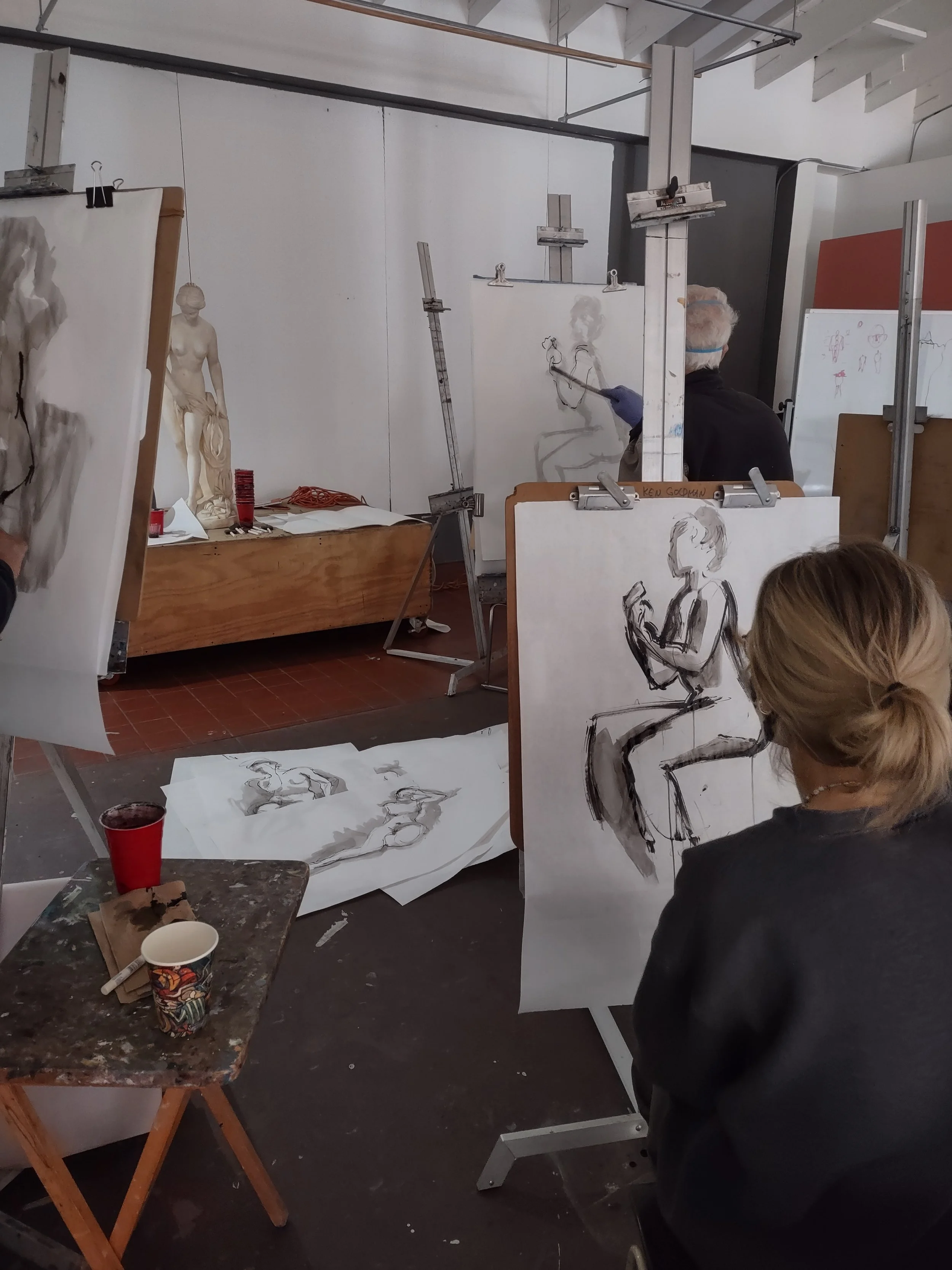 14. Drawing Still Life with Sticks and Ink