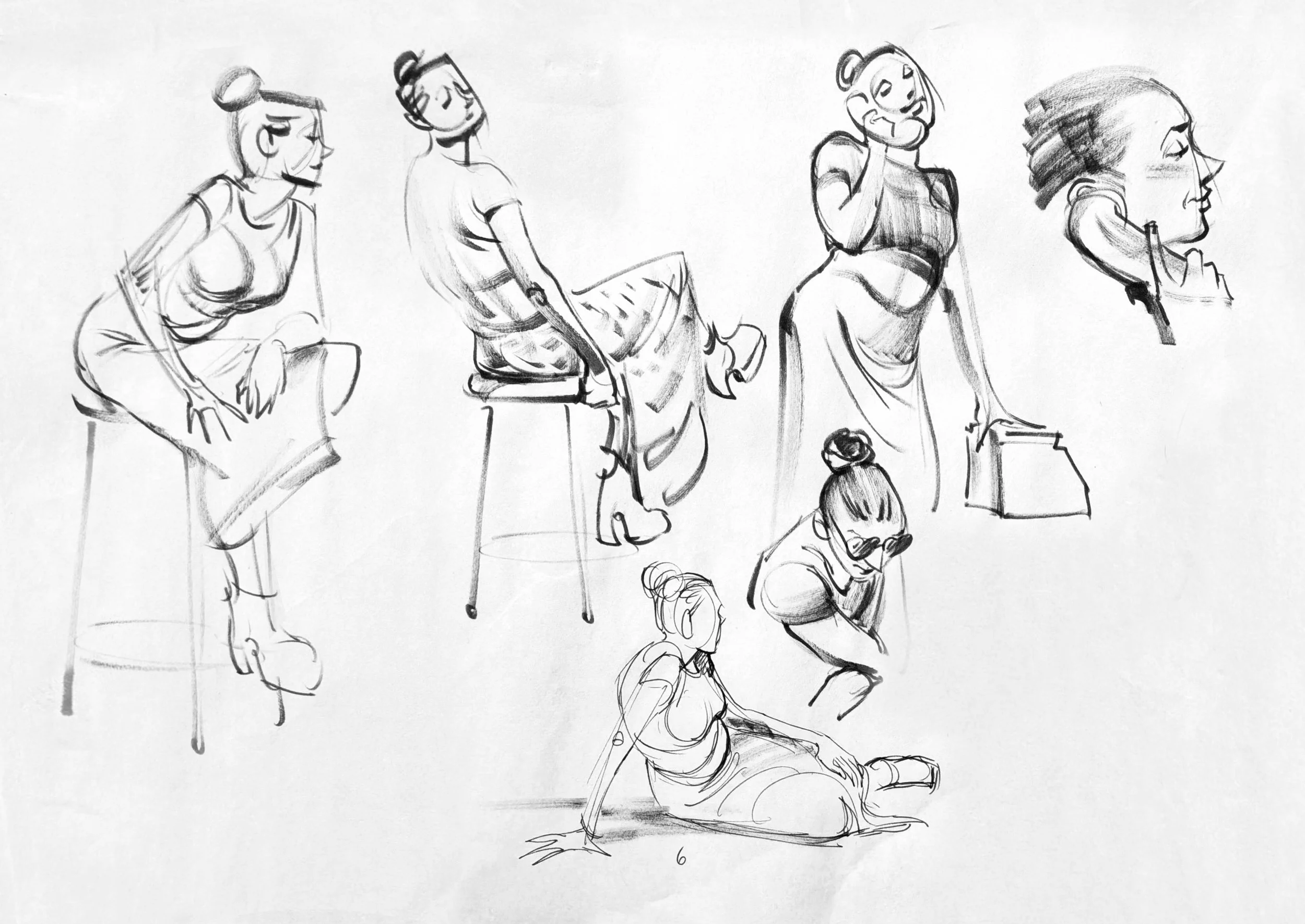 02. Quick-Sketch Life Drawing (Drawing for Animation)