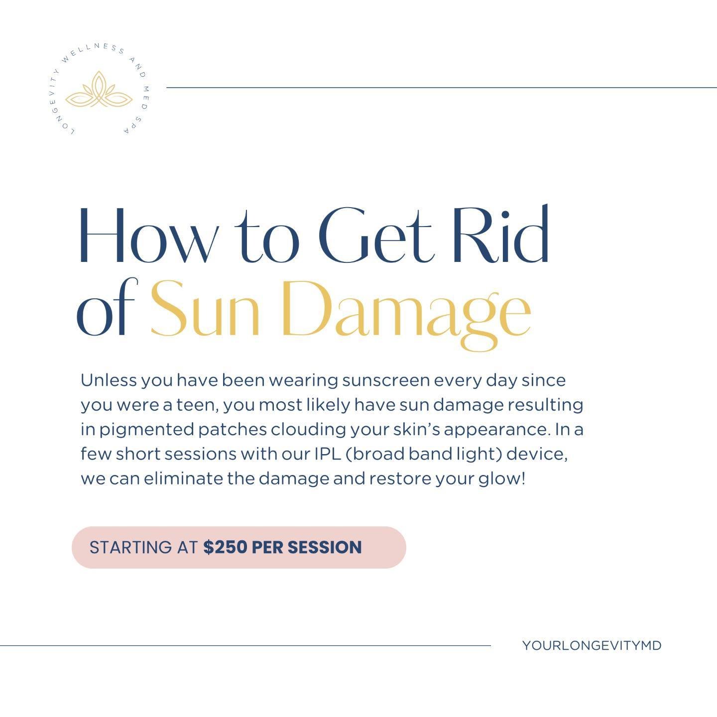 🌞 We all know sunscreen is a skincare staple, but what if you're just realizing its importance? If you've been skipping sunscreen for years, chances are you're dealing with sun damage, resulting in pesky pigmented patches clouding your complexion. ?