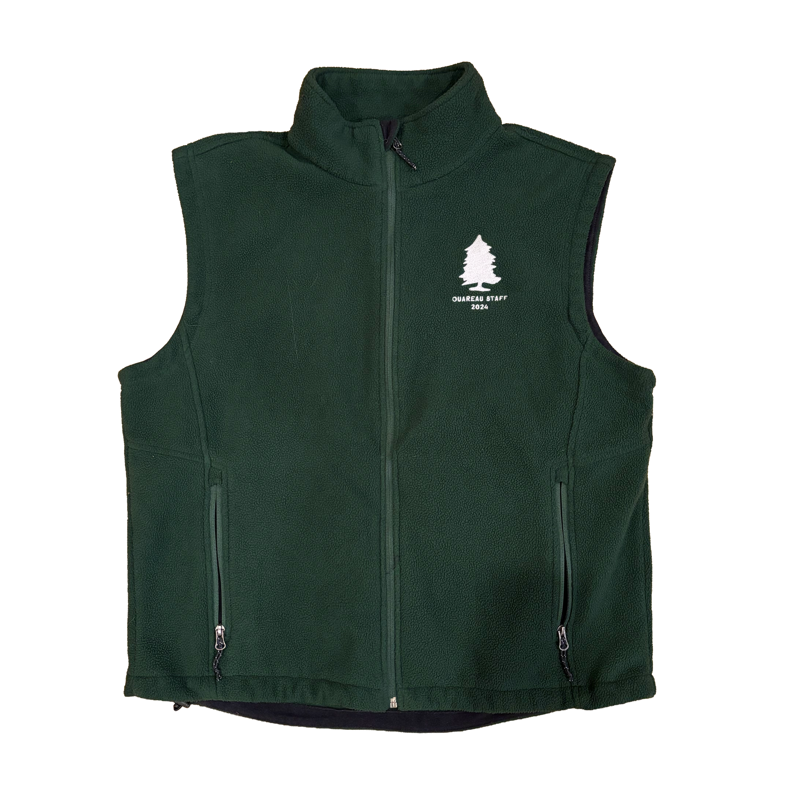 Green Fleece Vest / Veste en polar verte