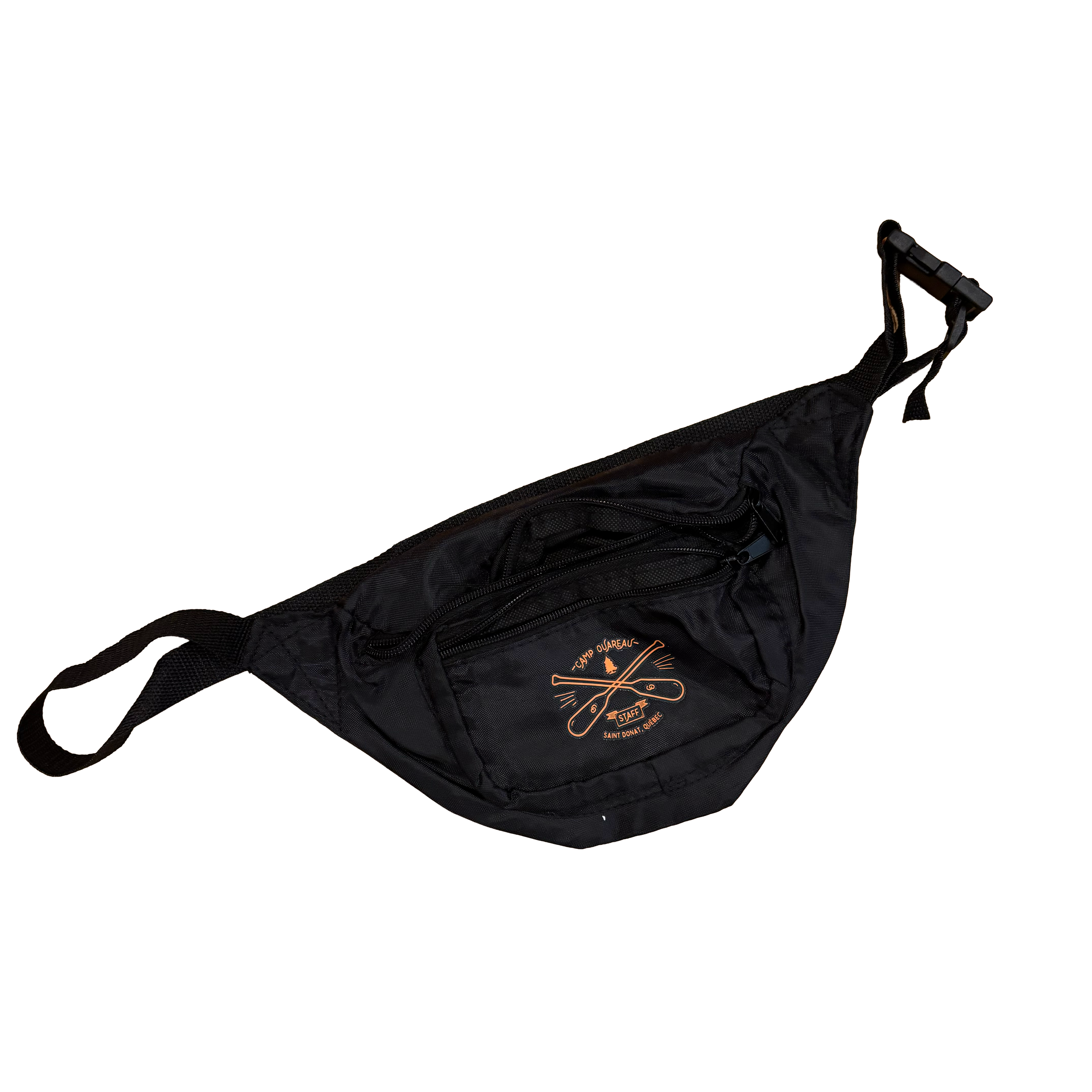 Black belt bag / Sac banane noir