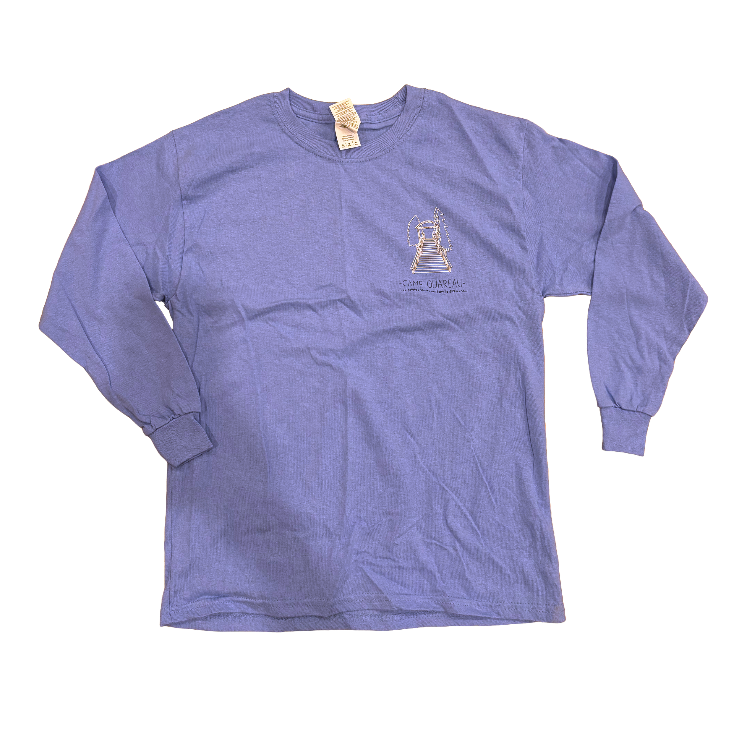 Light Blue Long Sleeve Shirt / Chandail à manches longues bleu pâle