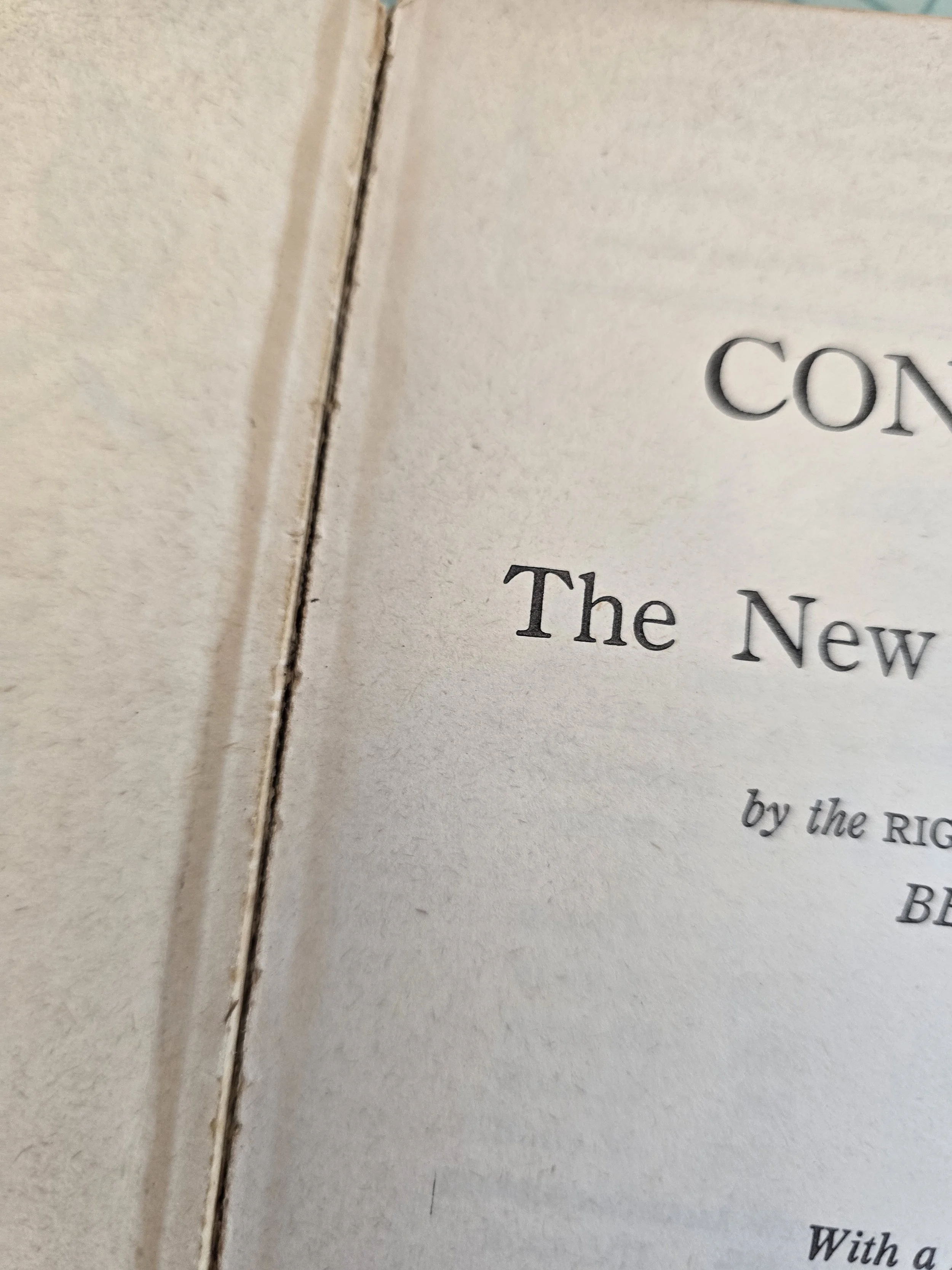 Spine and front cover detail of vintage Coningsby paperback published by Signet Classics in 1962 (Copy)