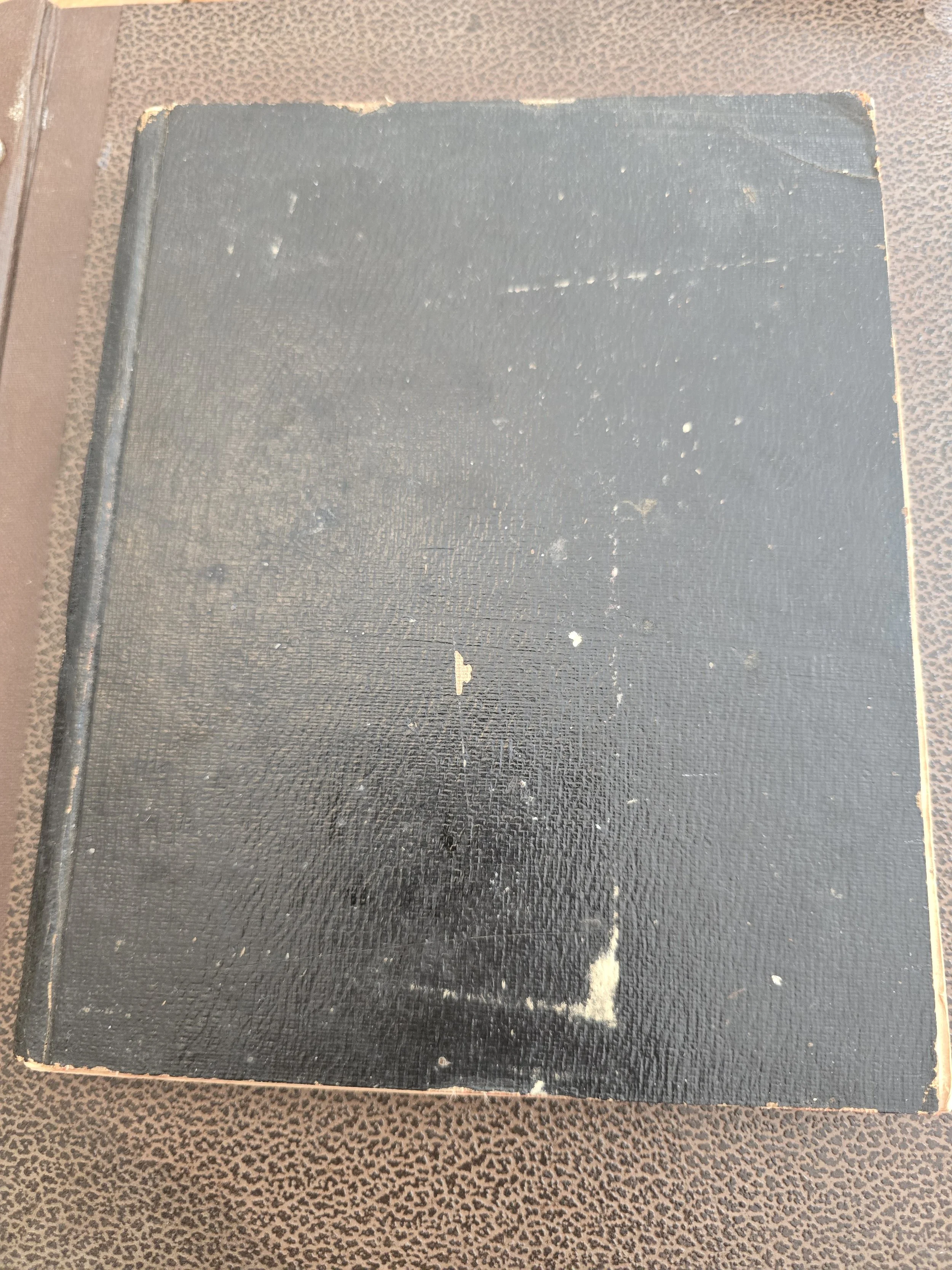 1914 Red Cross First Aid Notebook | WWI Handwritten Medical Notes & Anatomical Skeleton Drawing