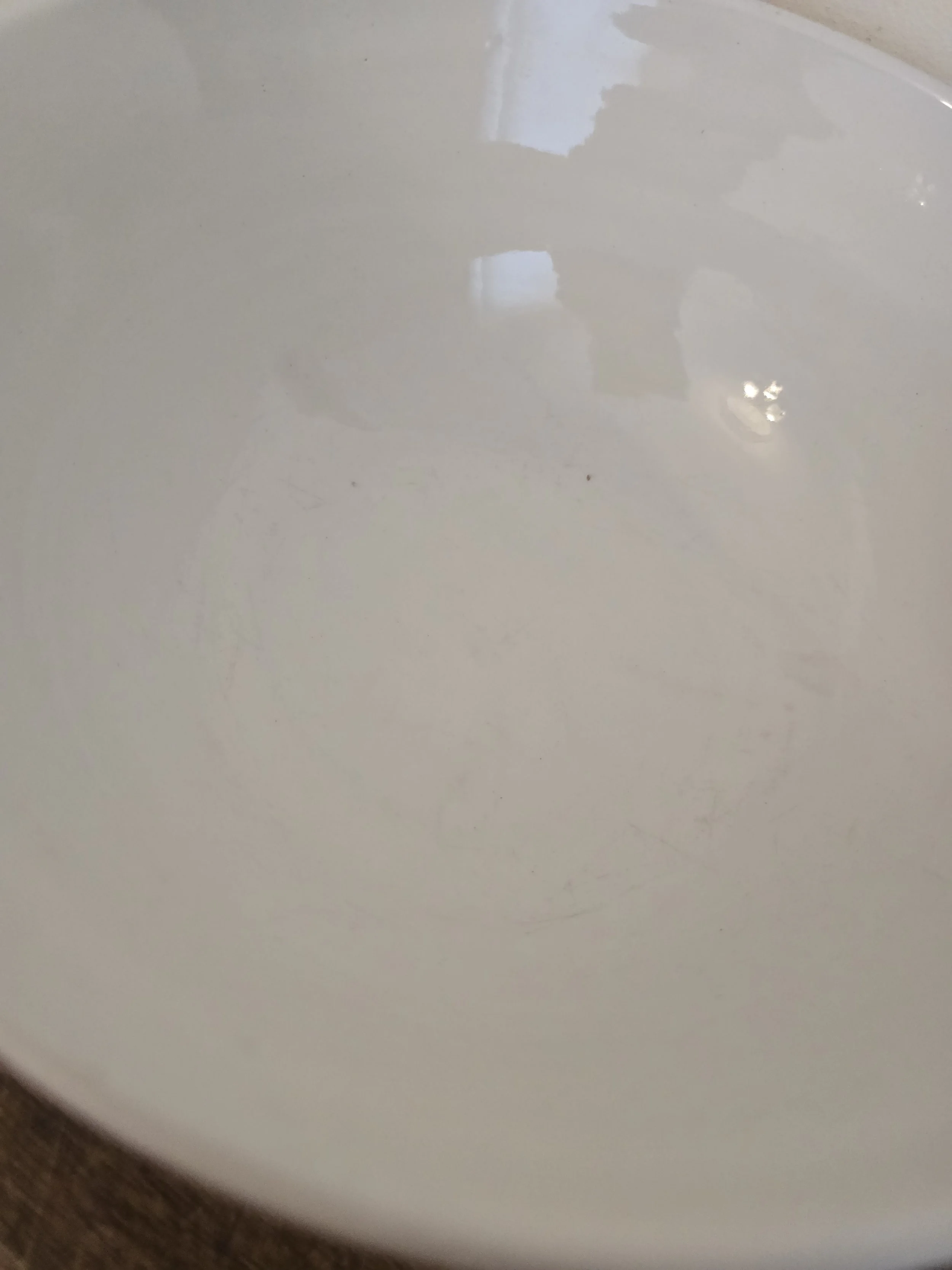 Traditional Cornish Kitchen Ware bowl viewed from the side