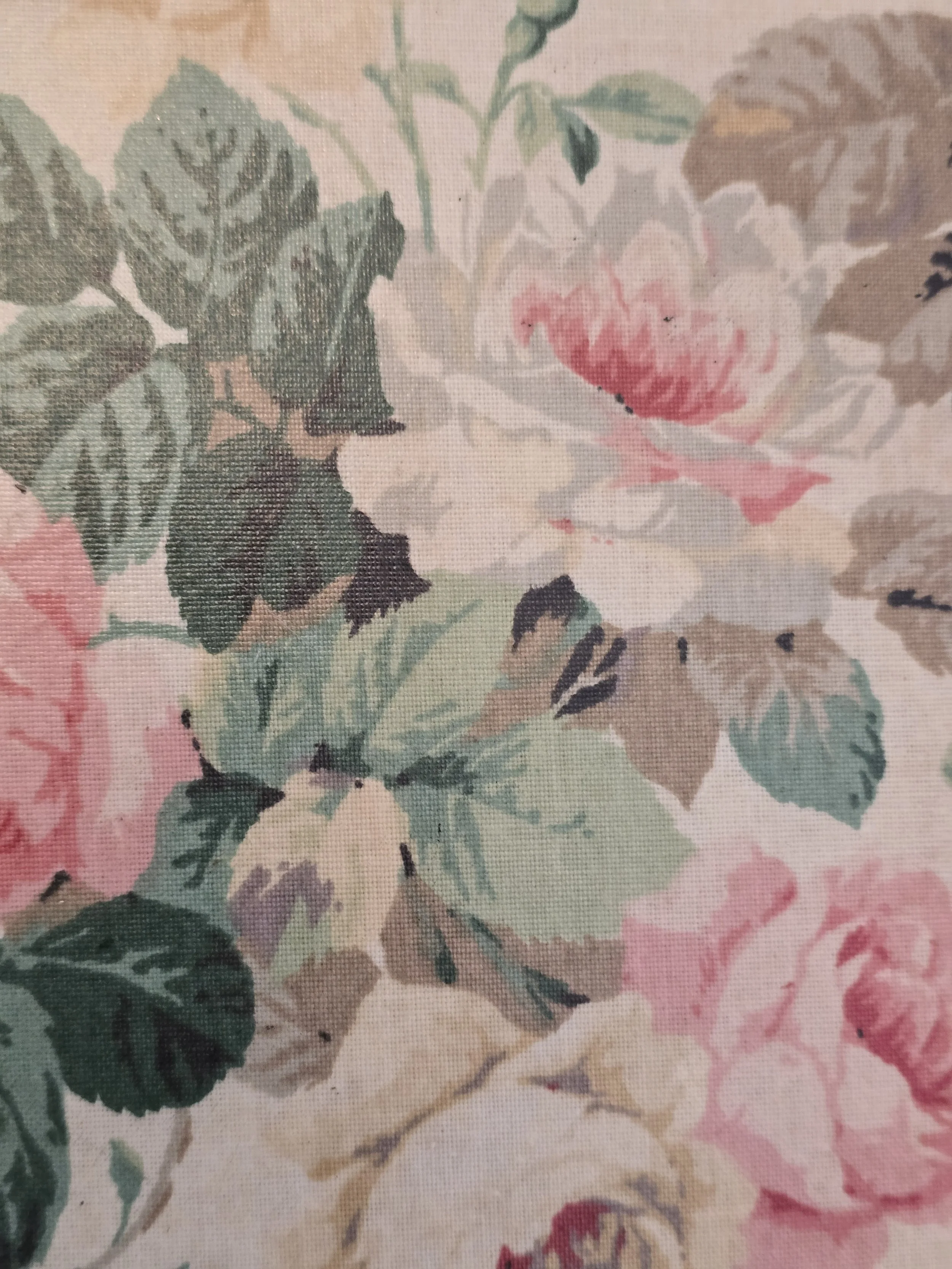 cottage rose fibreglass tray