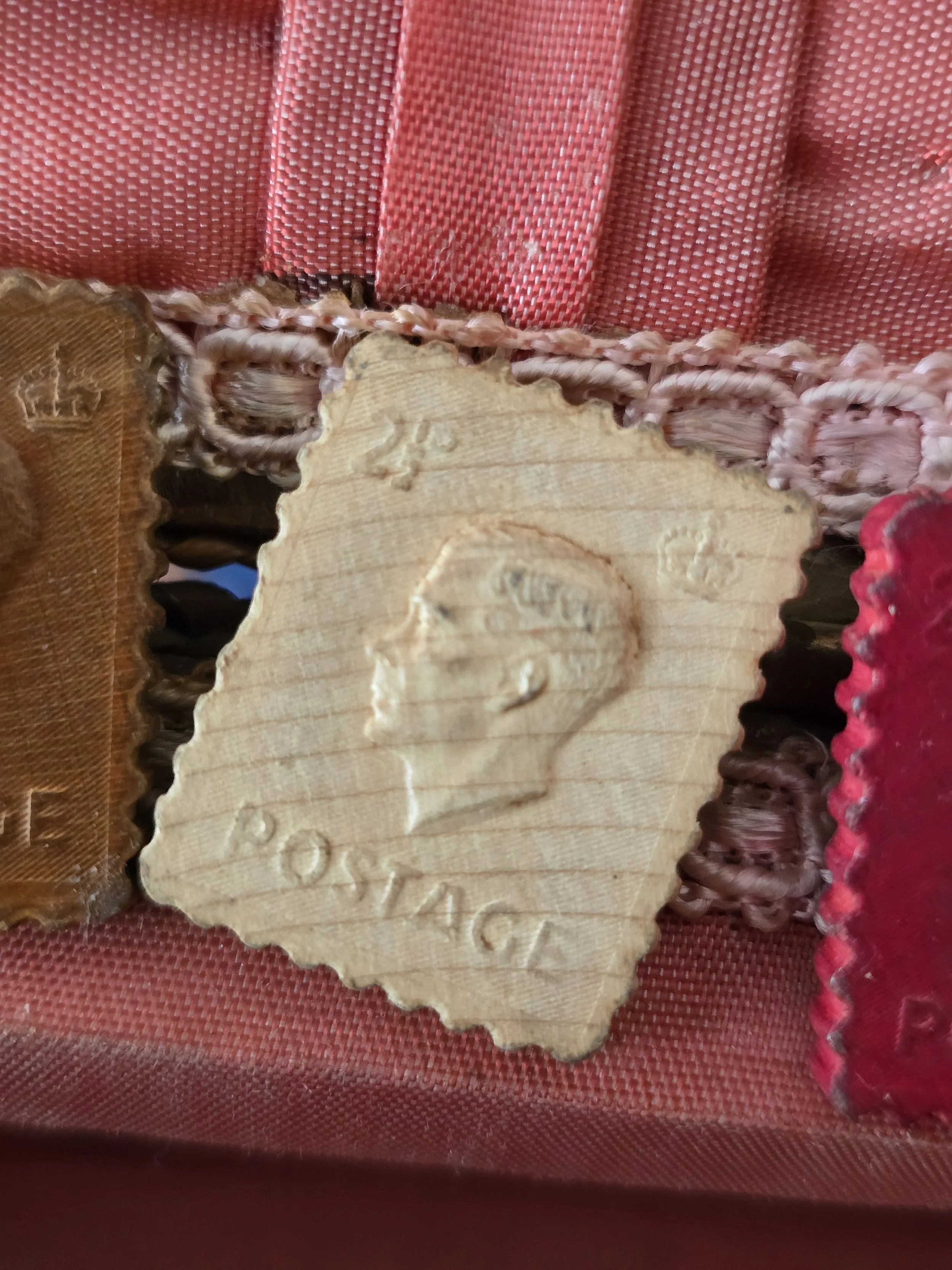 Collection of vintage casein haberdashery buttons with original shanks.