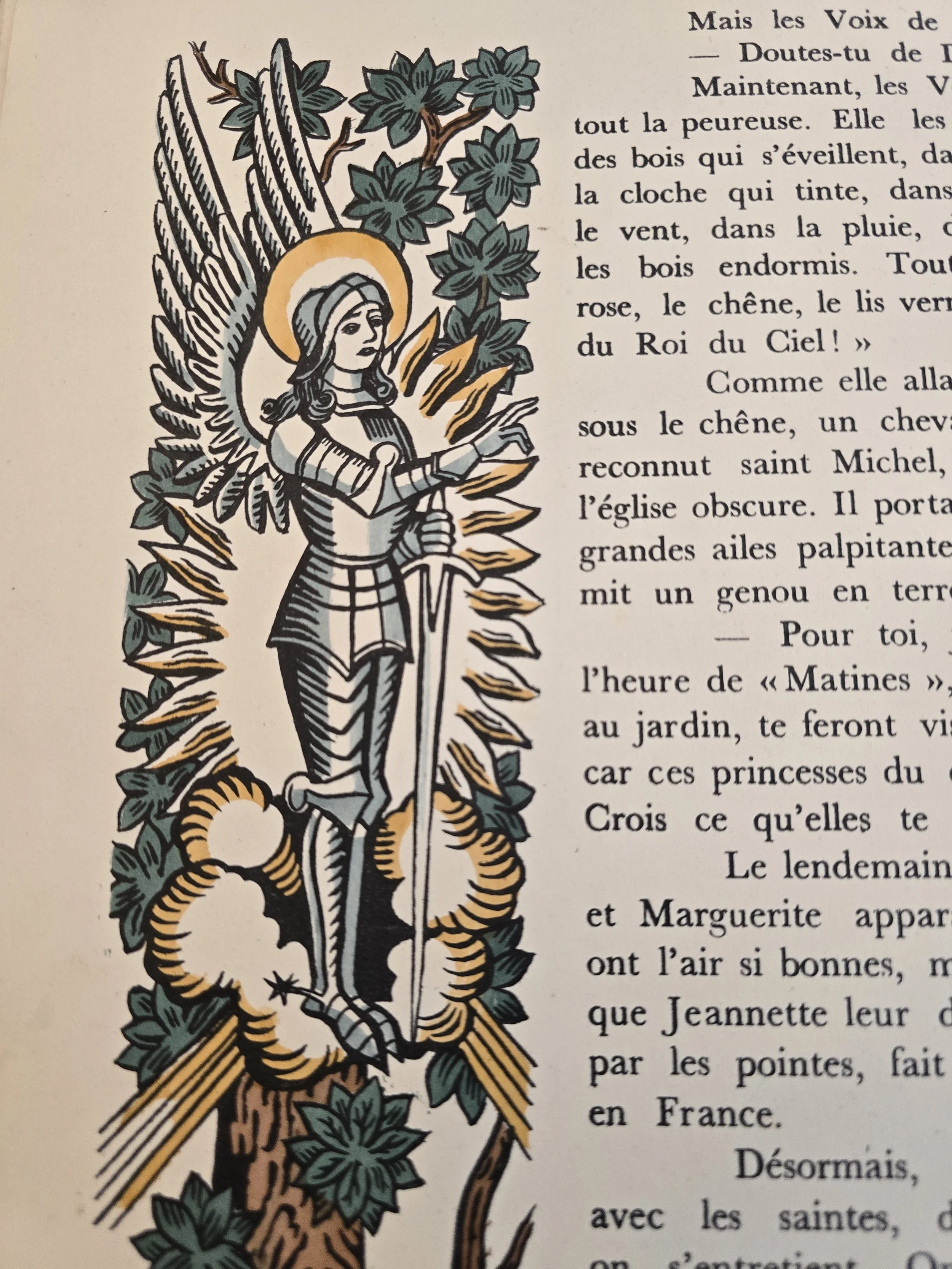 Rare illustrated French Jeanne d’Arc volume with fifteenth century inspired design elements (Copy)