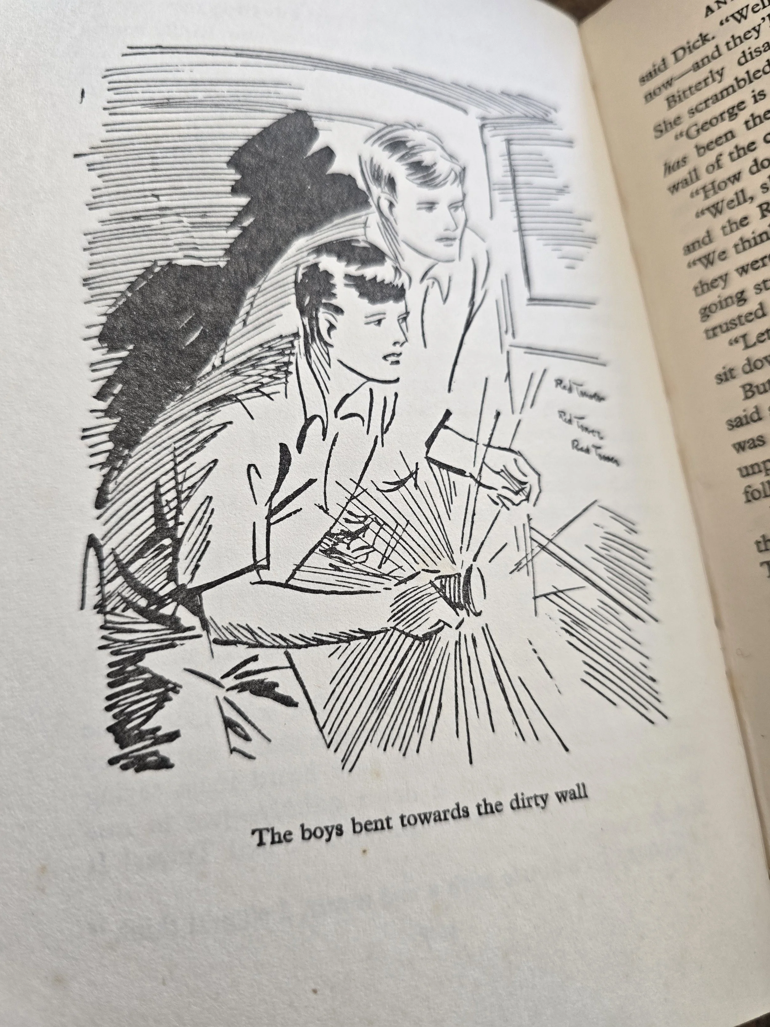 Foreword page from Five Fall Into Adventure by Enid Blyton.