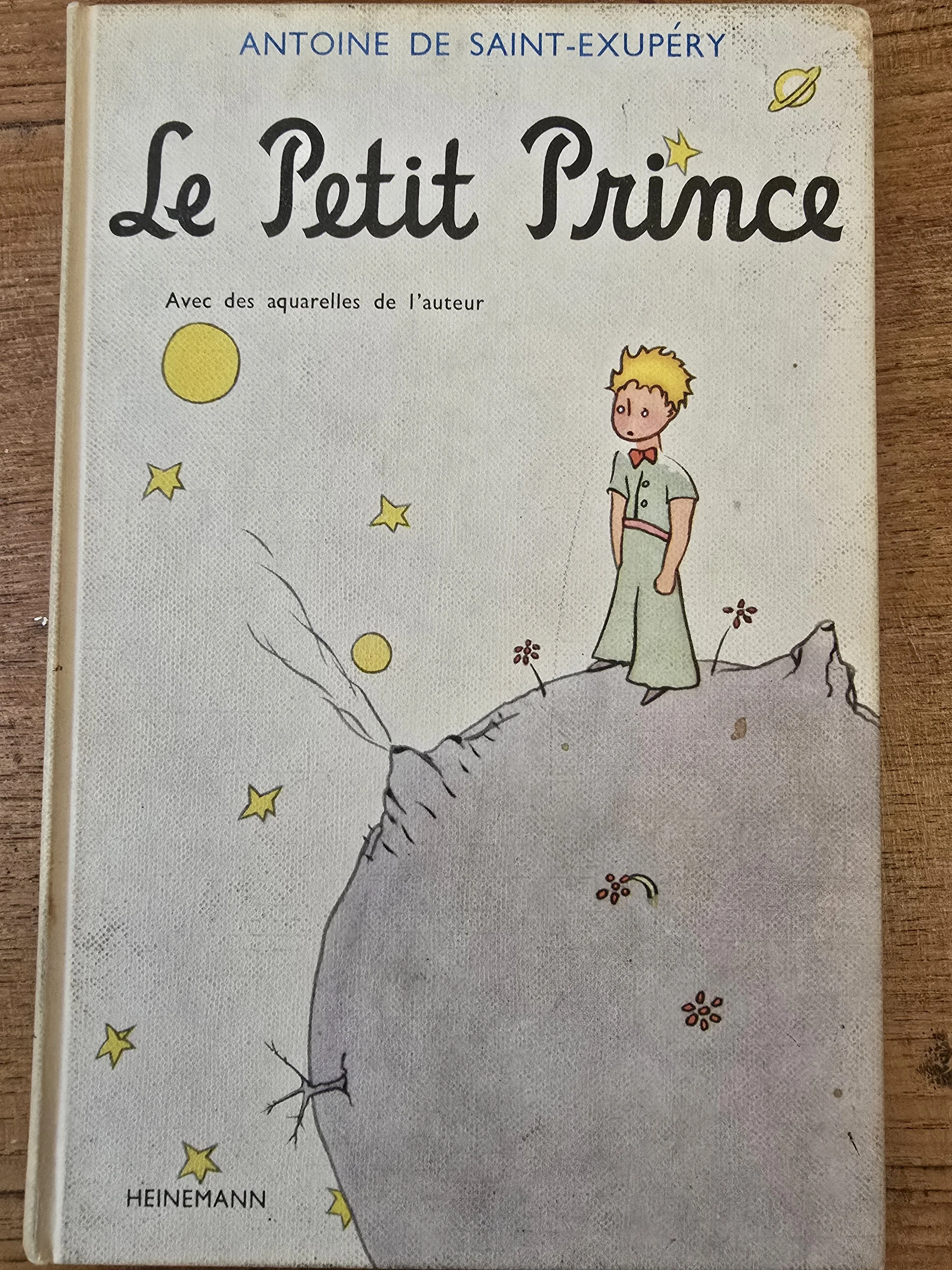 Cover of 1962 French edition of Le Petit Prince