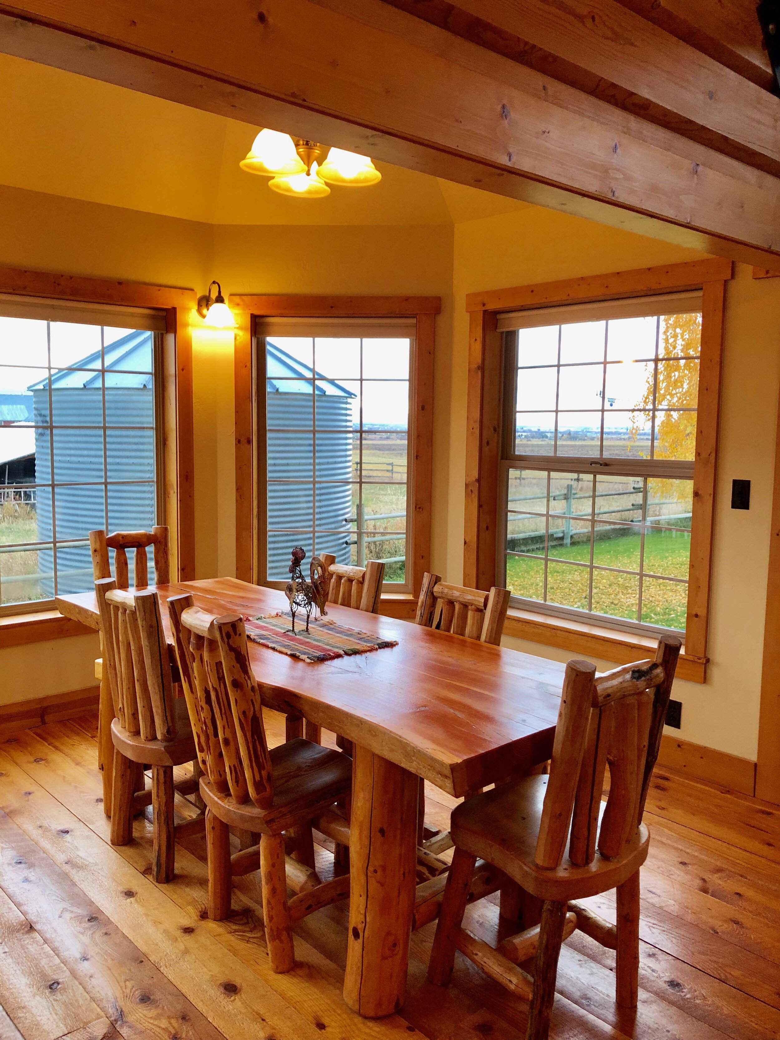 Large Custom Log Home — Roys Barn And Lodge