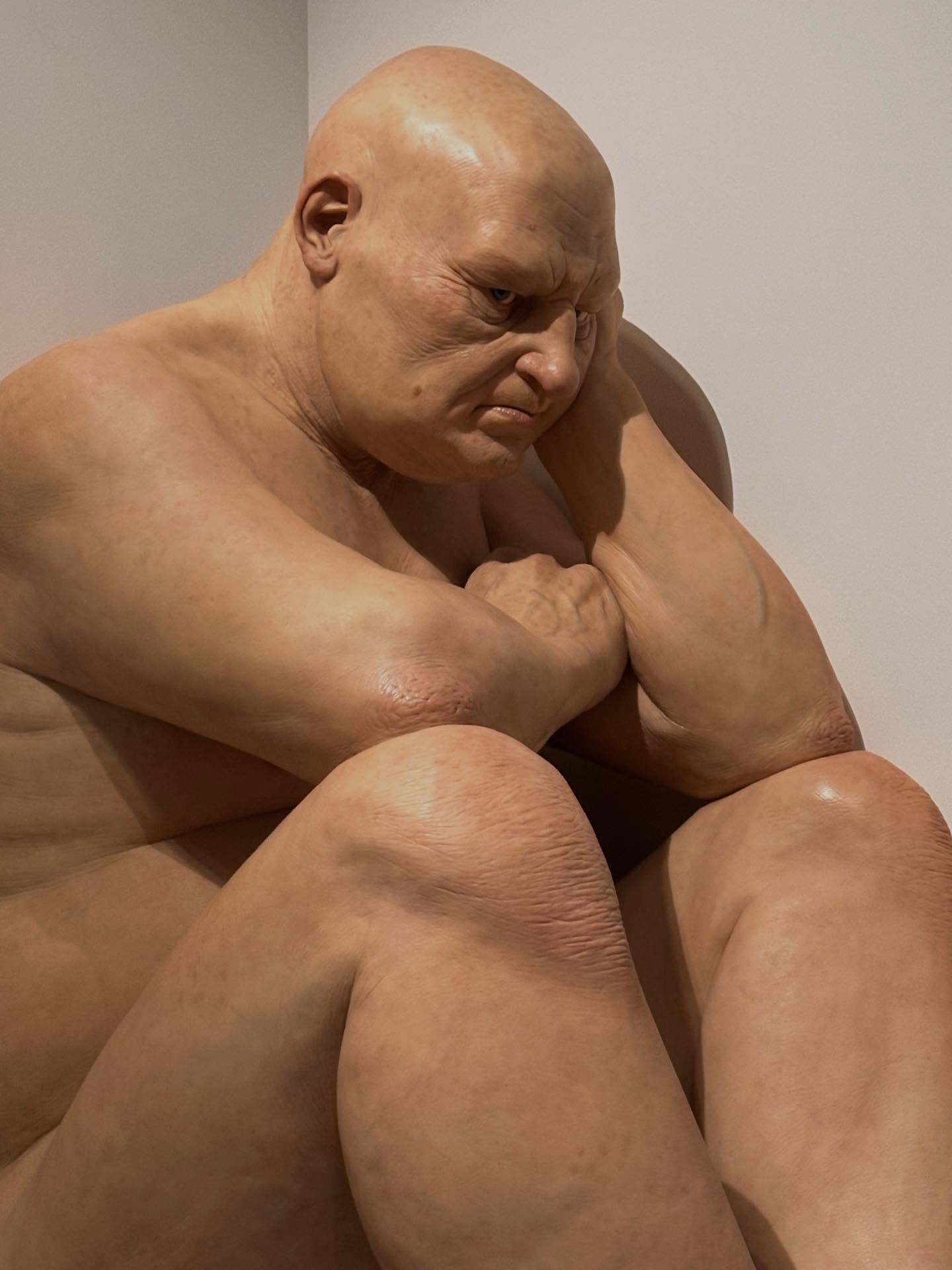 Ron Mueck is in town 👀 @artgalleryofnsw