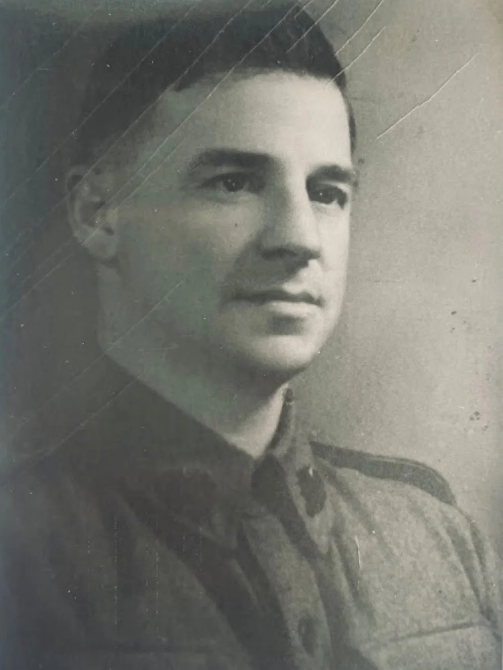 This is Uncle Tas, my father&rsquo;s uncle, Tasman Reid. 
He was a 37-year-old Launceston lorry driver when he enlisted in the ADF in 1940. Tas was in the 8th Division, 2/40 Battalion, composed mainly of Tasmanians. He embarked for Timor, where his d