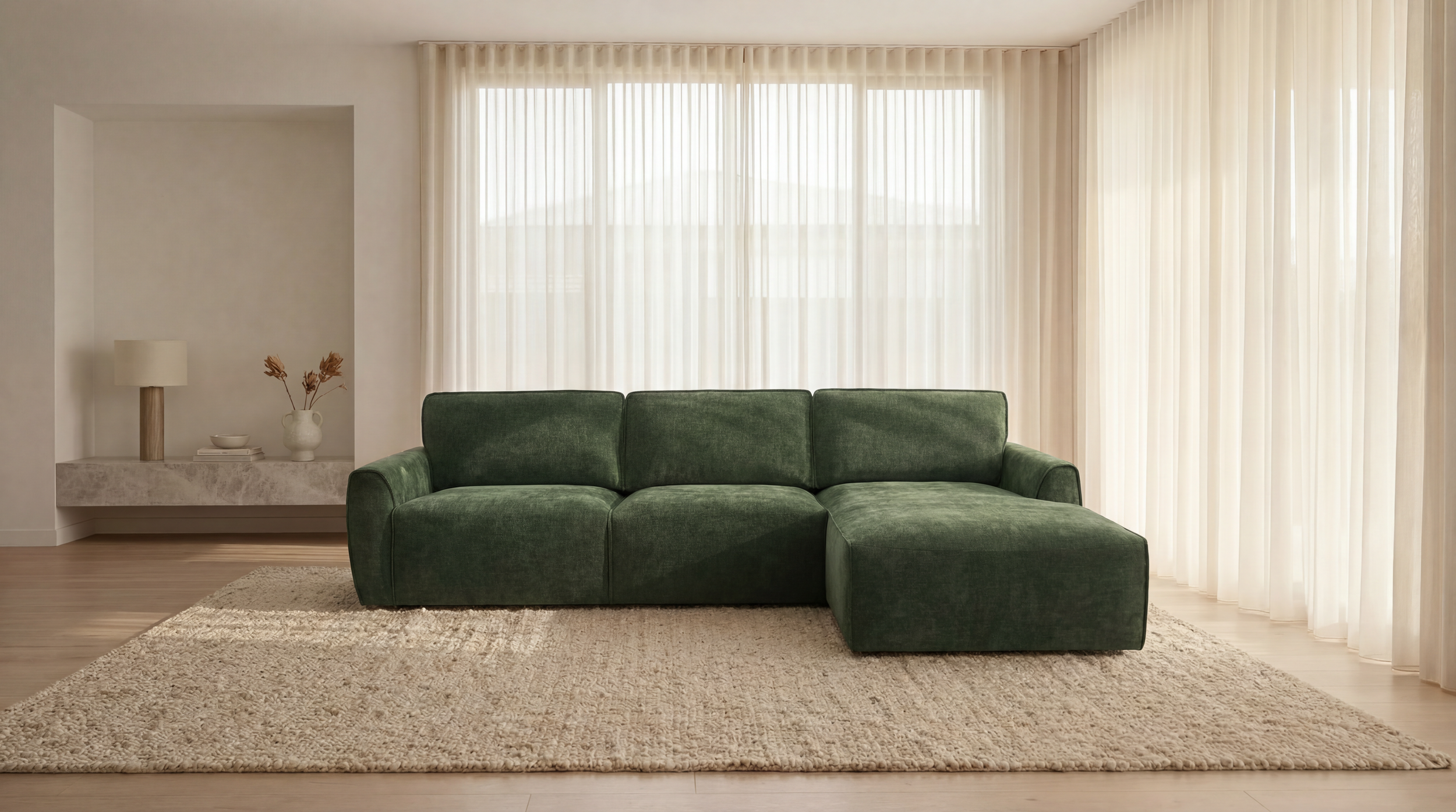 Mason 3 Seater Chaise