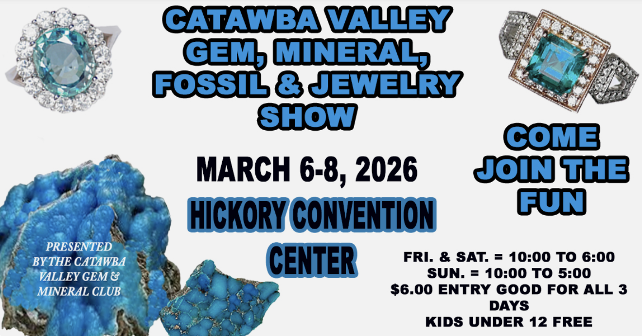 Catawba Valley Gem & Mineral Club Show