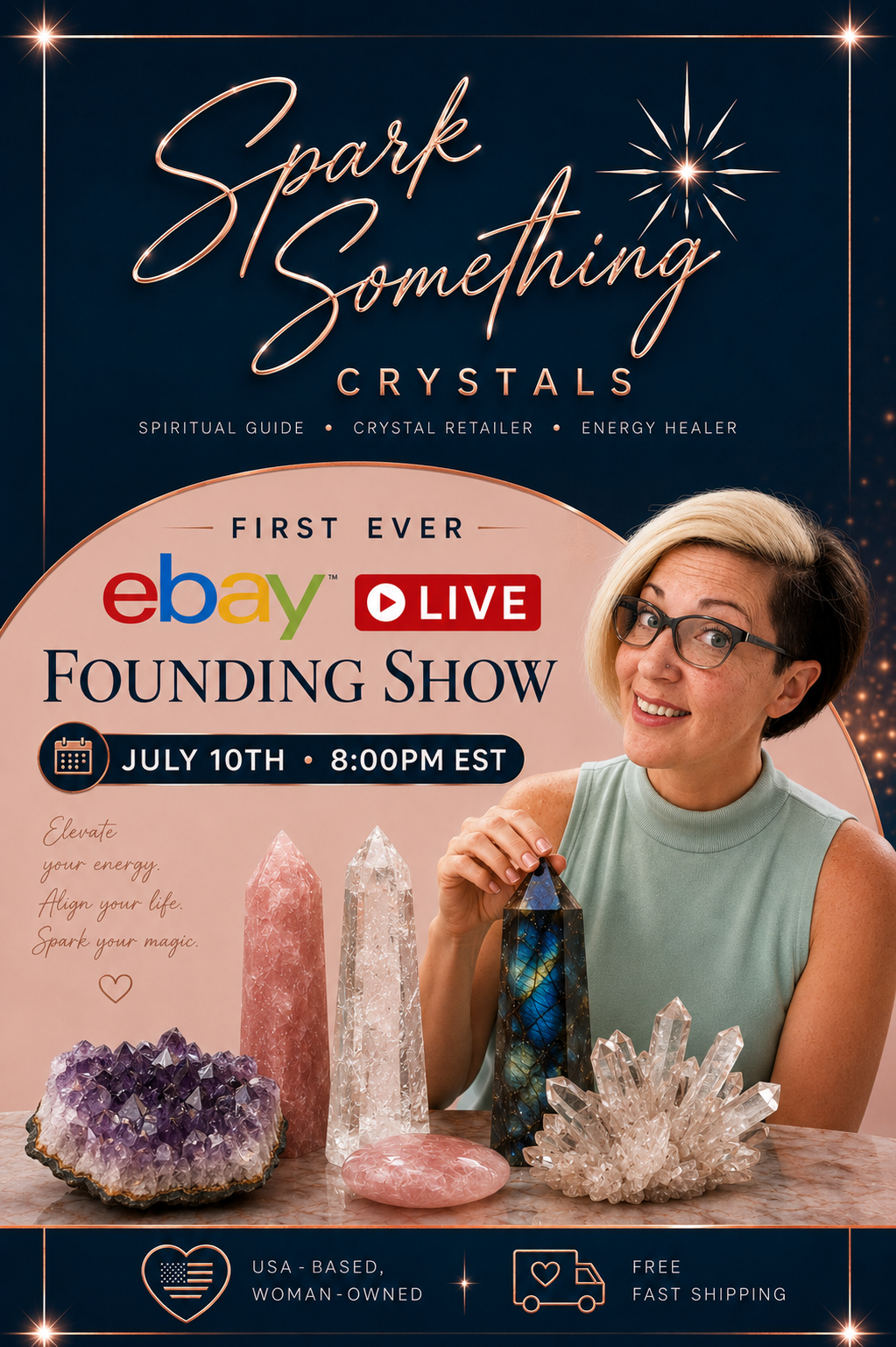 eBay LIVE - First Crystal Show