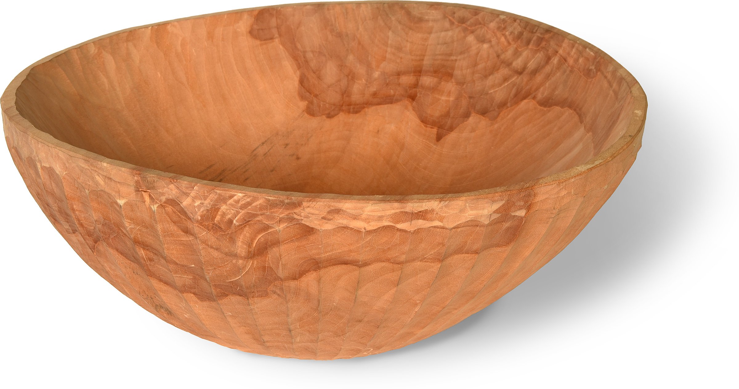 Carved Birch Bowl