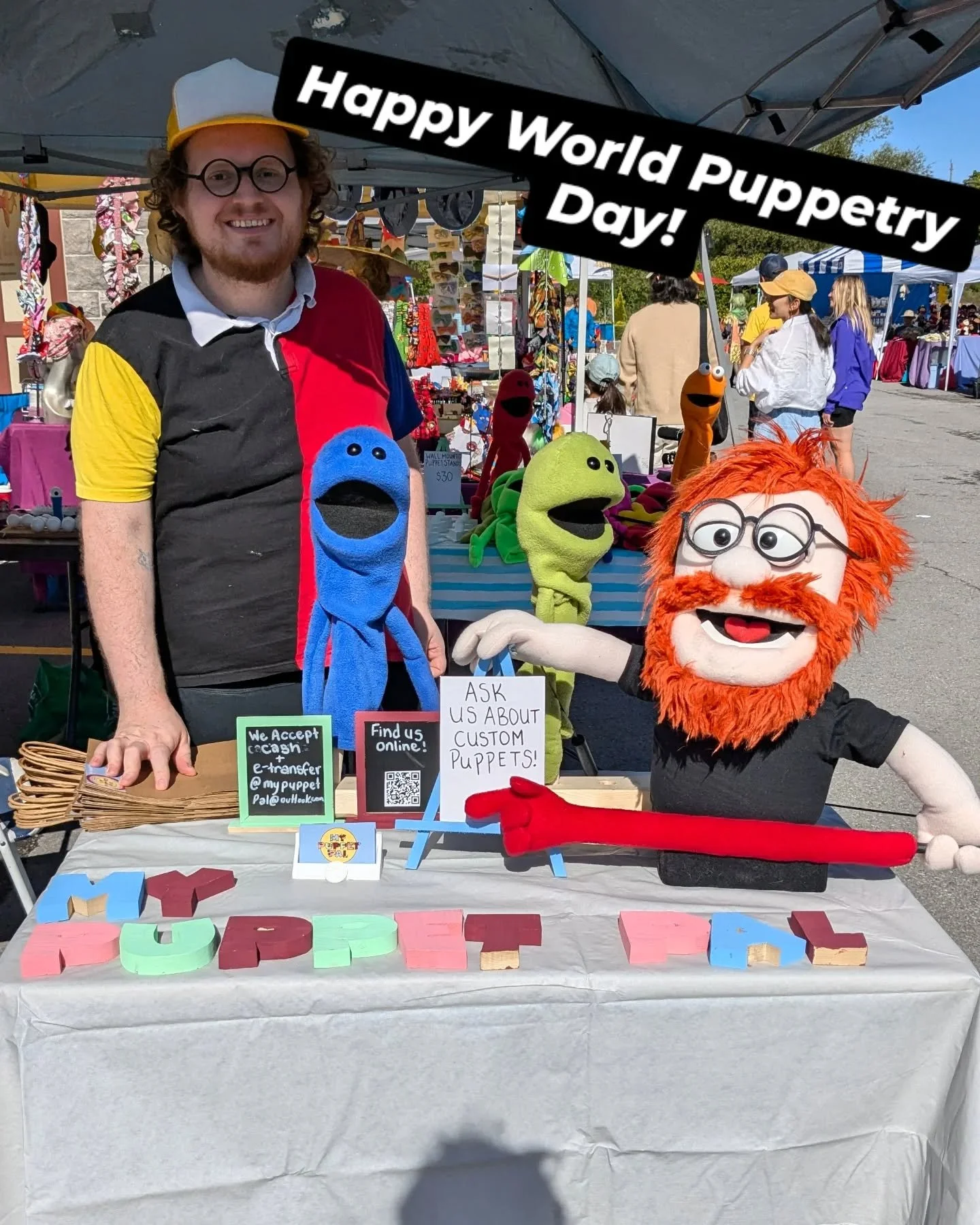 Happy World Puppetry Day! This summer we are gonna bring some exciting stuff so stay tuned! 
.
#worldpuppetryday #puppets #elmo #sesamestreet #themuppetshow #bigbird #kermit #JimHenson #grover #cookiemonster #fozziebear #frankoz #custompuppet #puppet