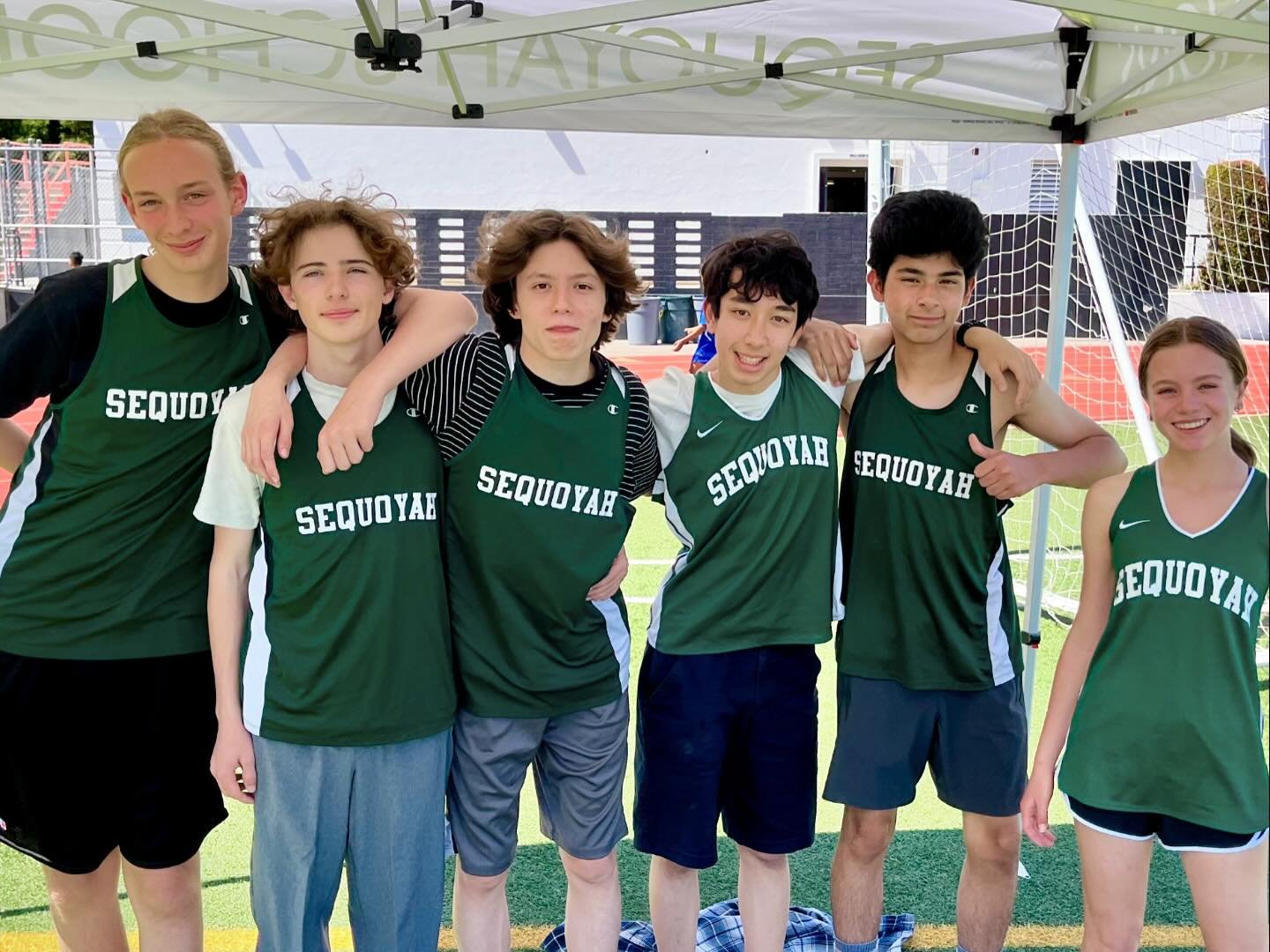 Our track team made Sequoyah history yesterday, participating in our first ever high school track and field meet! Six Sequoyahans journeyed to Beverly Hills High School to compete with over 300 athletes from 11 schools in The Ocean League/Coastal Lea