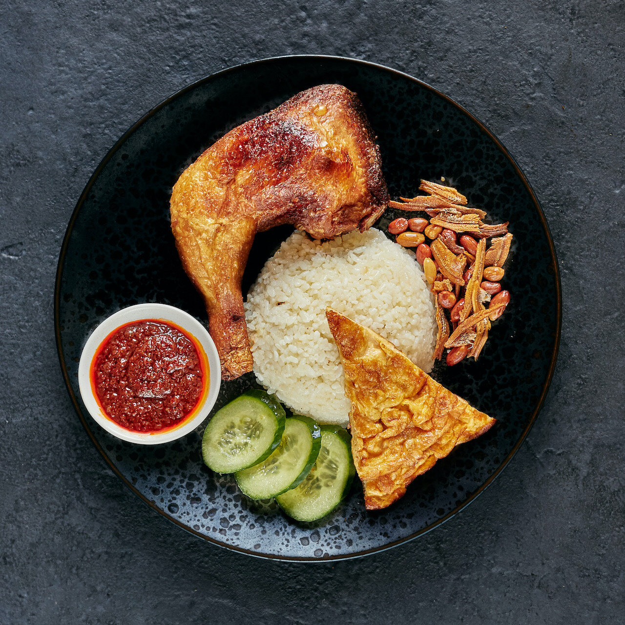 Nasi Lemak - Roast Chicken.JPG