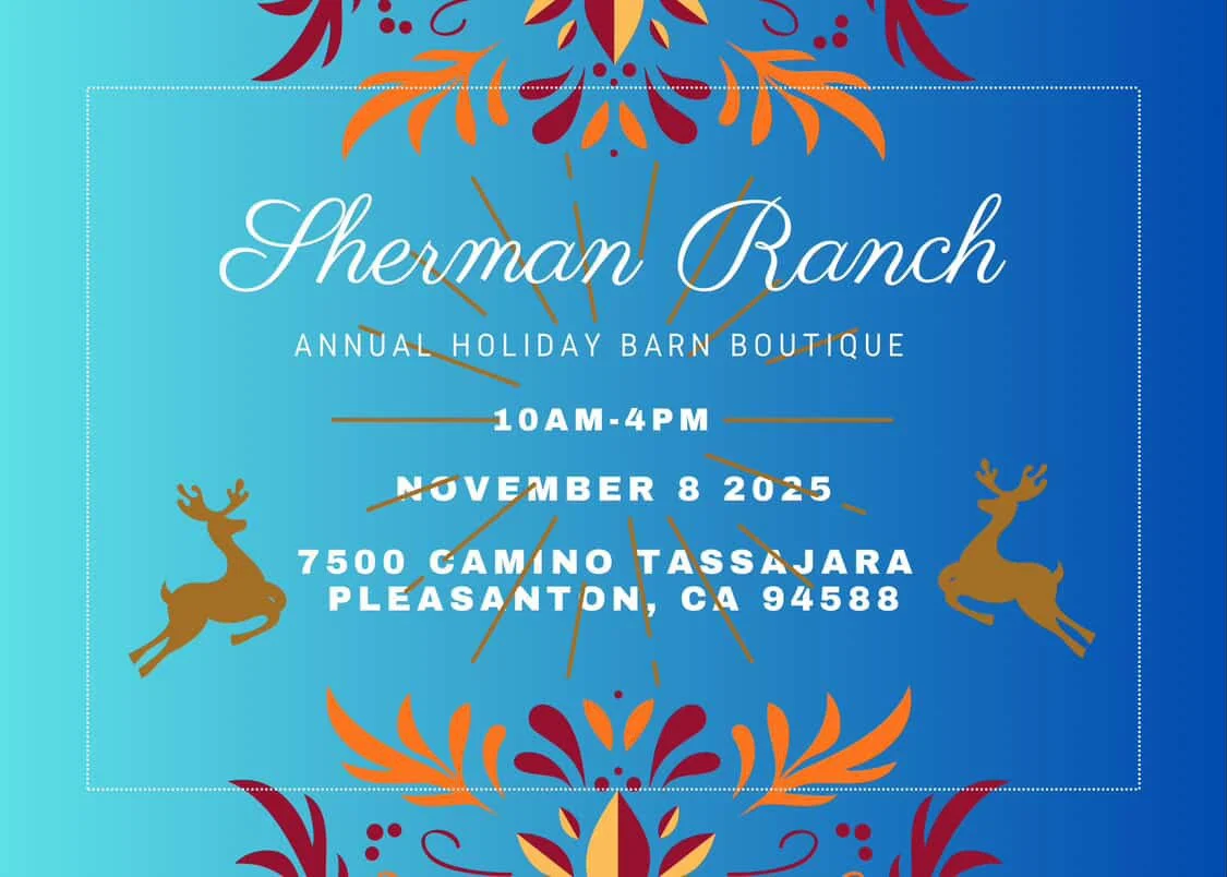 Sherman Ranch Annual Holiday Barn Boutique - Pleasanton