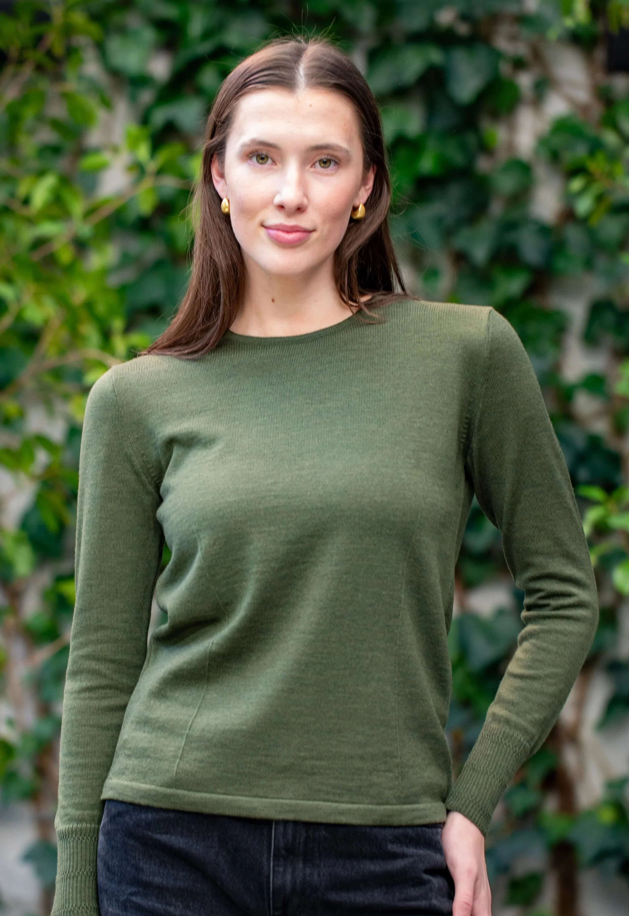 Classic Women's Merino Crew