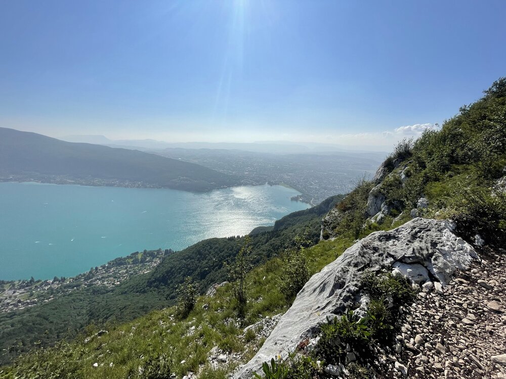  View of Annecy from Mount Veyrier 