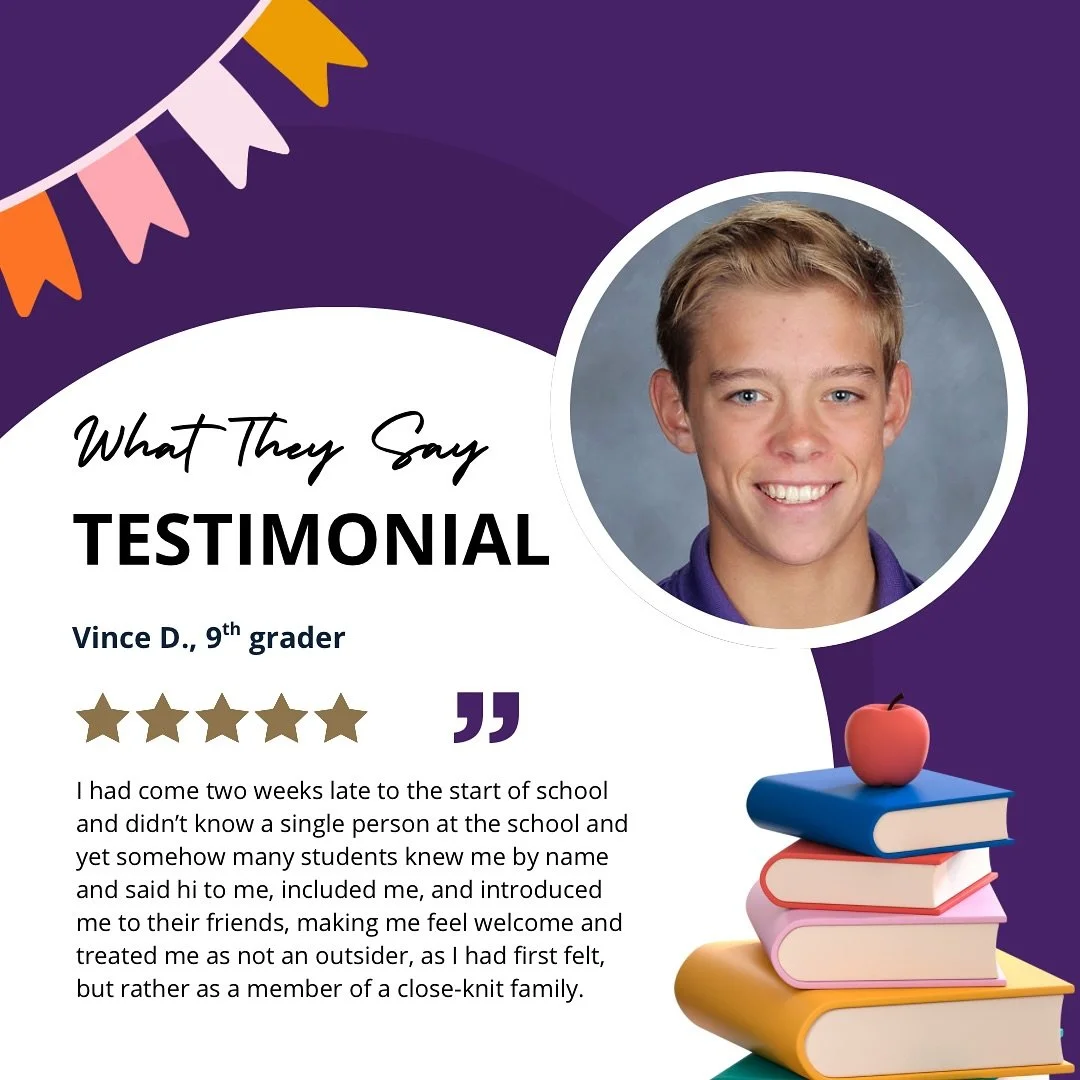 WE ARE &lsquo;OHANA 

At Damien, students don&rsquo;t just attend school &mdash; they find ʻohana. 💜💛

Vince joined us two years ago and discovered that Damien isn&rsquo;t just a school &mdash; it&rsquo;s a community that feels like home. 

✨ See t