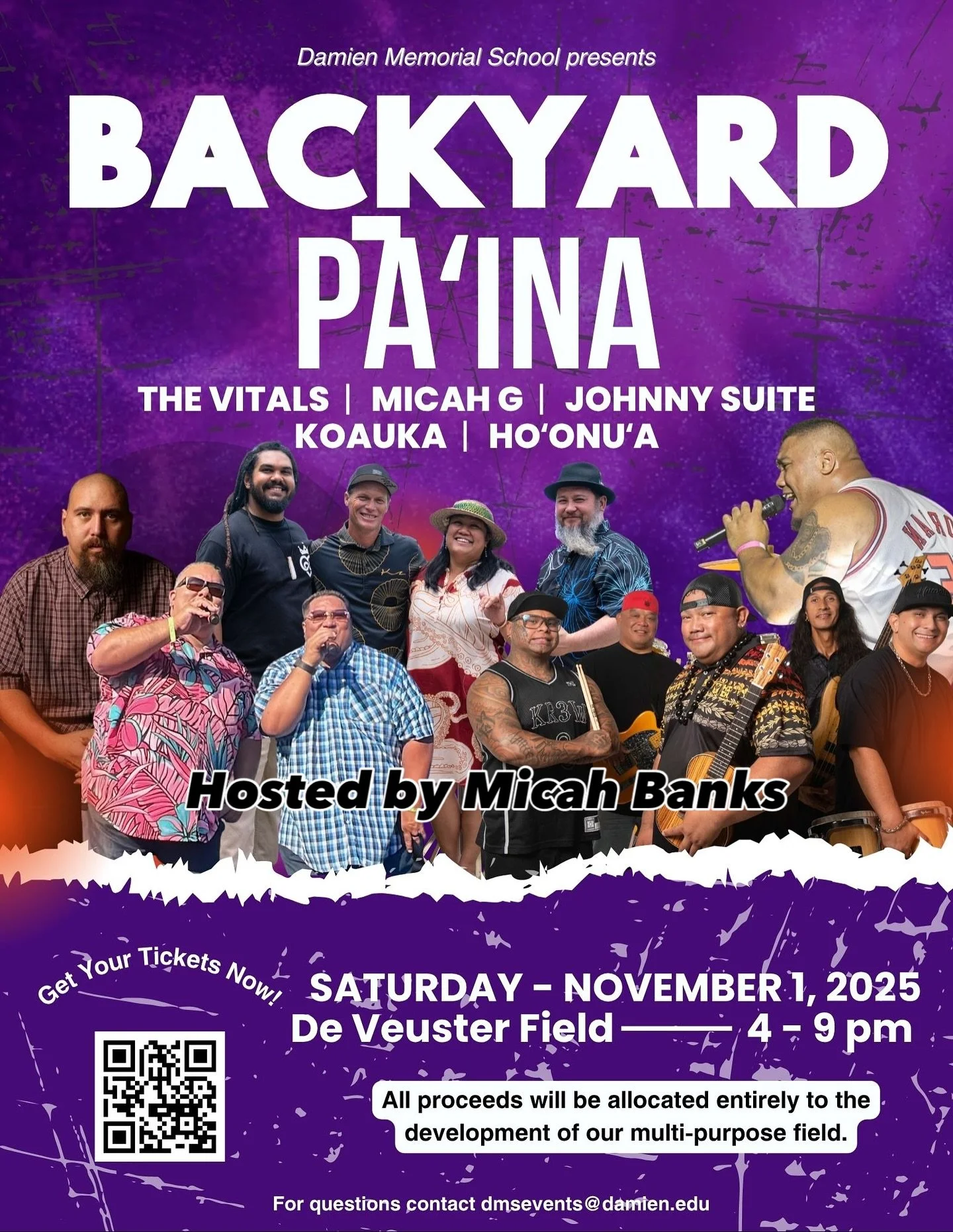 The countdown is on — only 1 week until our Backyard Pa’ina! Don’t wait… ticket prices go up soon 🎟️🌴
#damienmemorialschool #viriliterage #WeAreDAMIEN
