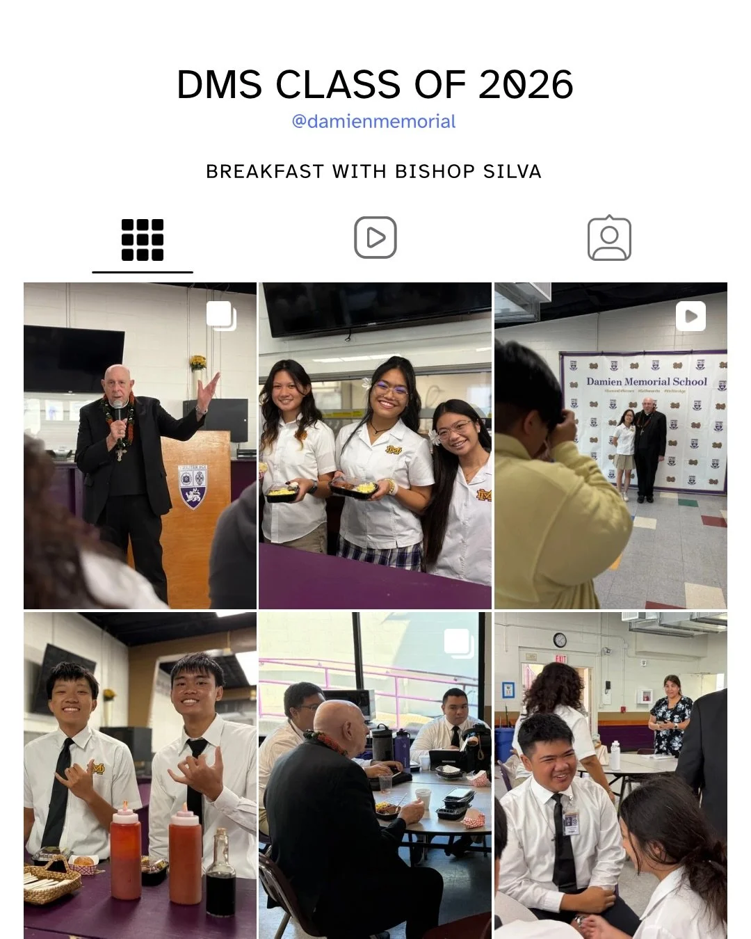 The next chapter is calling! 🎓📖

Last Friday, our seniors had the unique opportunity to sit down with Bishop Larry Silva to discuss life after graduation. From exploring Newman Centers at colleges nationwide to a candid Q&amp;A session, the focus w