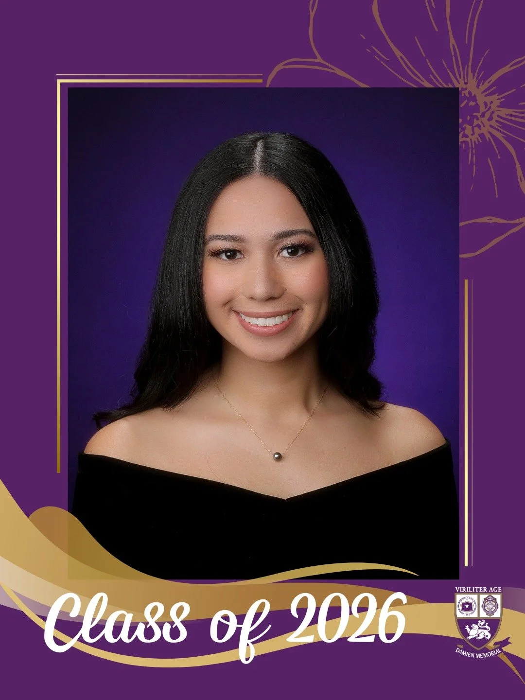 🎓 Countdown to Graduation | Class of 2026 

Congratulations, Kirra, a proud member of the Damien Memorial School Class of 2026. 

Wishing you all the best on your next chapter. 

Help us congratulate Kirra in the comments below 💜💛
 
#WeAreDamien #