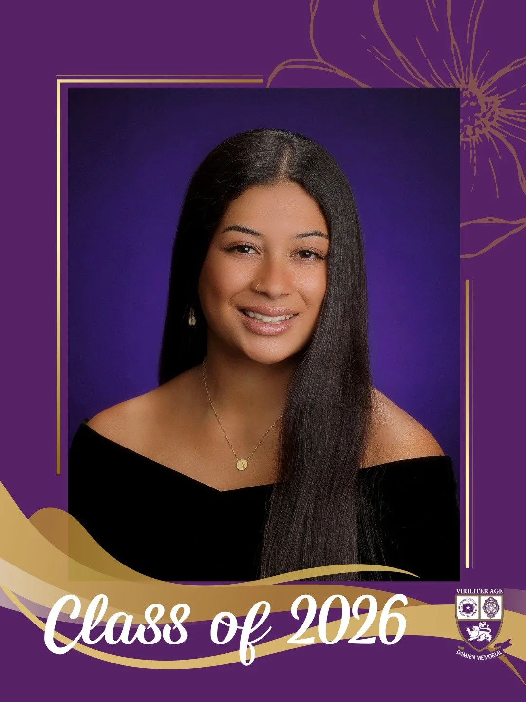 🎓 Countdown to Graduation | Class of 2026 

Congratulations, Hayden, a proud member of the Damien Memorial School Class of 2026. 

Wishing you all the best on your next chapter. 

Help us congratulate Hayden in the comments below 💜💛
 
#WeAreDamien