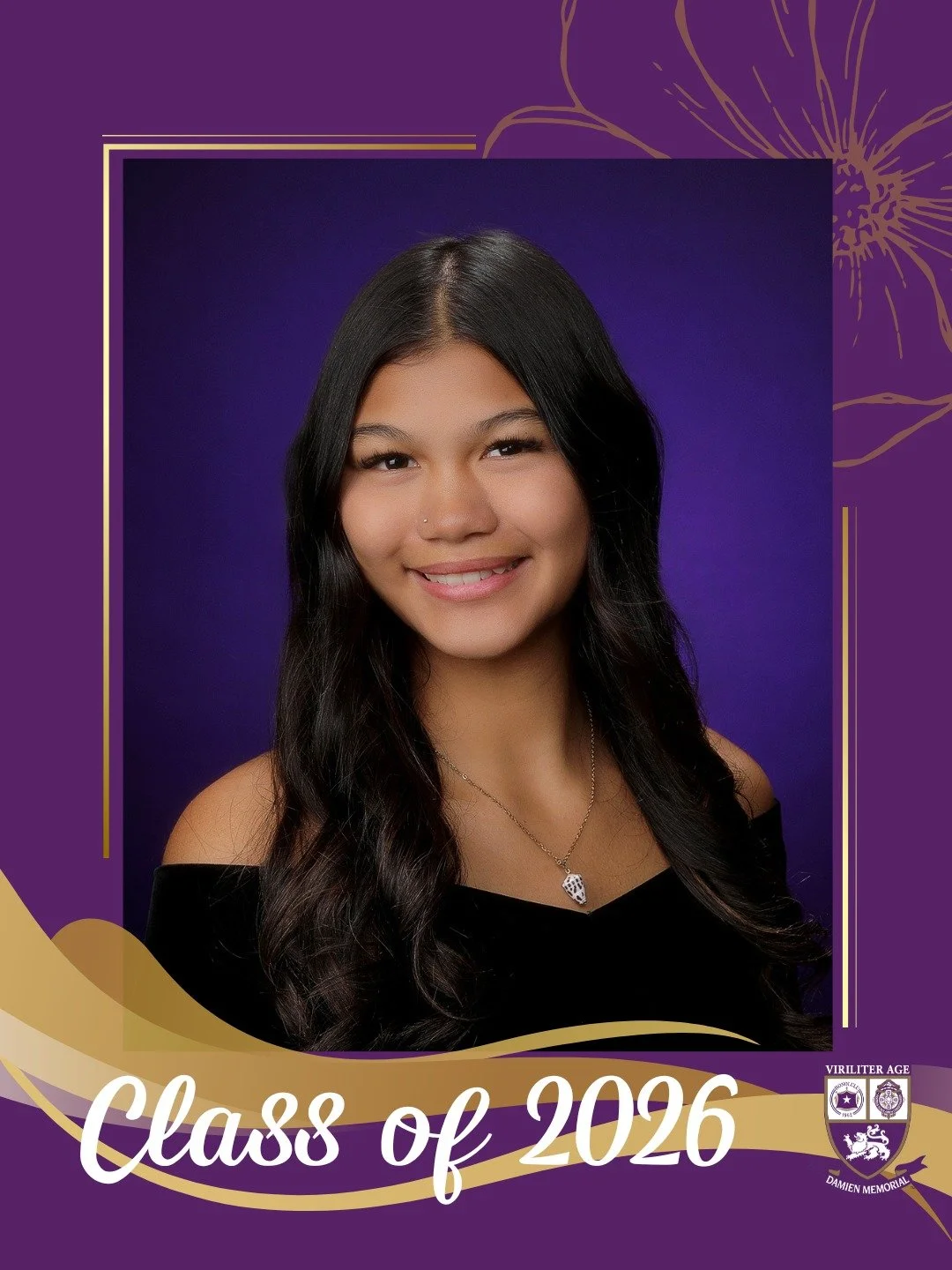 🎓 Countdown to Graduation | Class of 2026 

Congratulations, Abcedy, a proud member of the Damien Memorial School Class of 2026. 

Wishing you all the best on your next chapter. 

Help us congratulate Abcedy in the comments below 💜💛 

#WeAreDamien