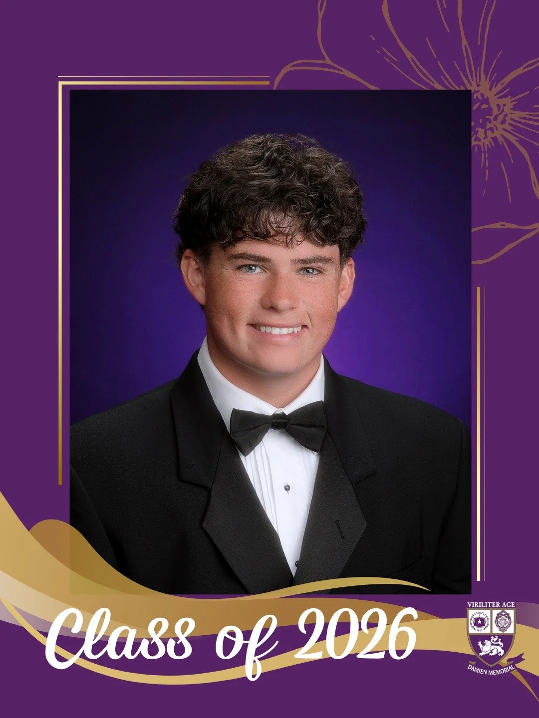 🎓 Countdown to Graduation | Class of 2026 

Congratulations, Joseph, a proud member of the Damien Memorial School Class of 2026. 

Wishing you all the best on your next chapter. 

Help us congratulate Joseph in the comments below 💜💛 

#WeAreDamien