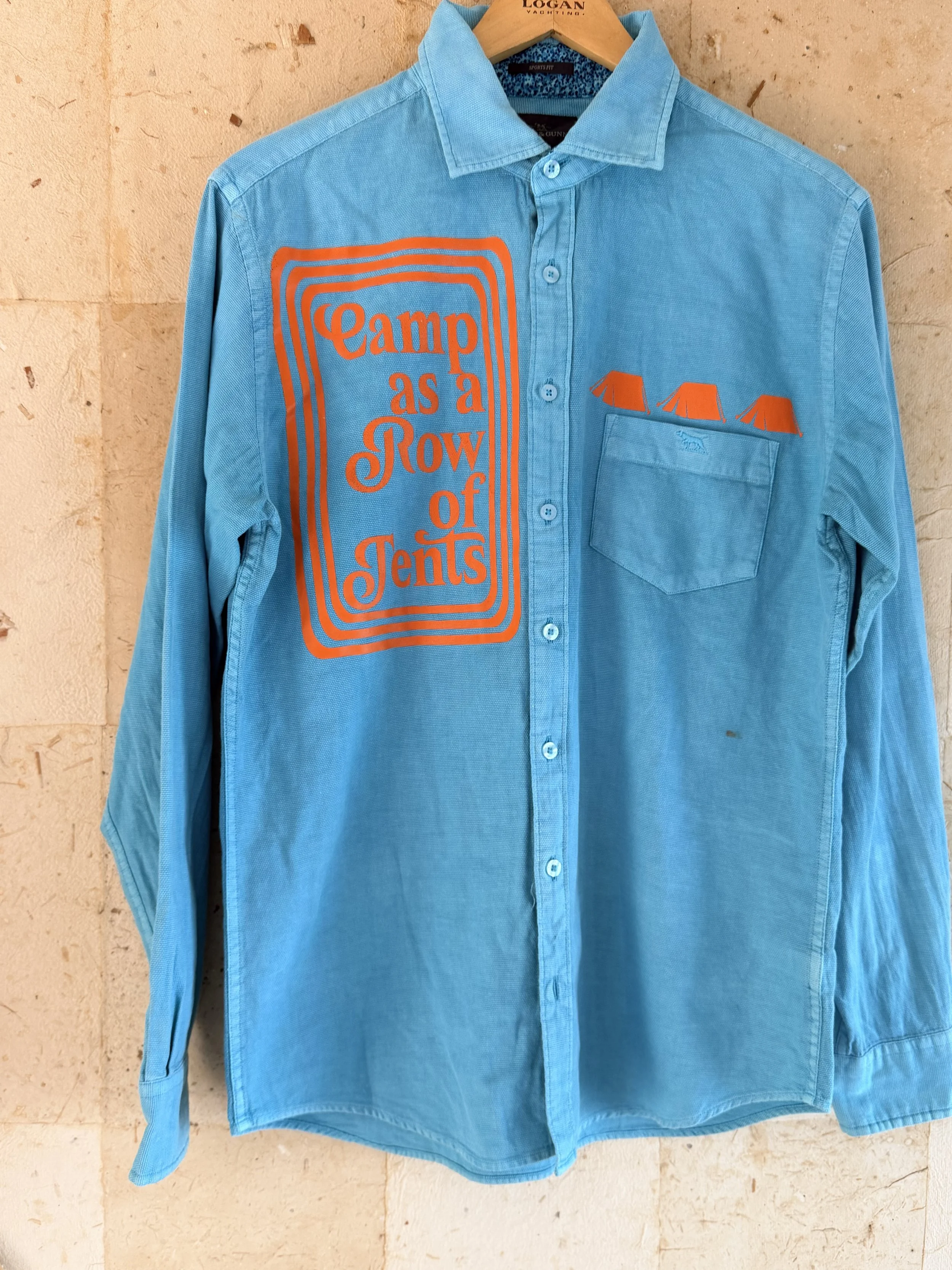 Camp as a Row of Tents Shirt