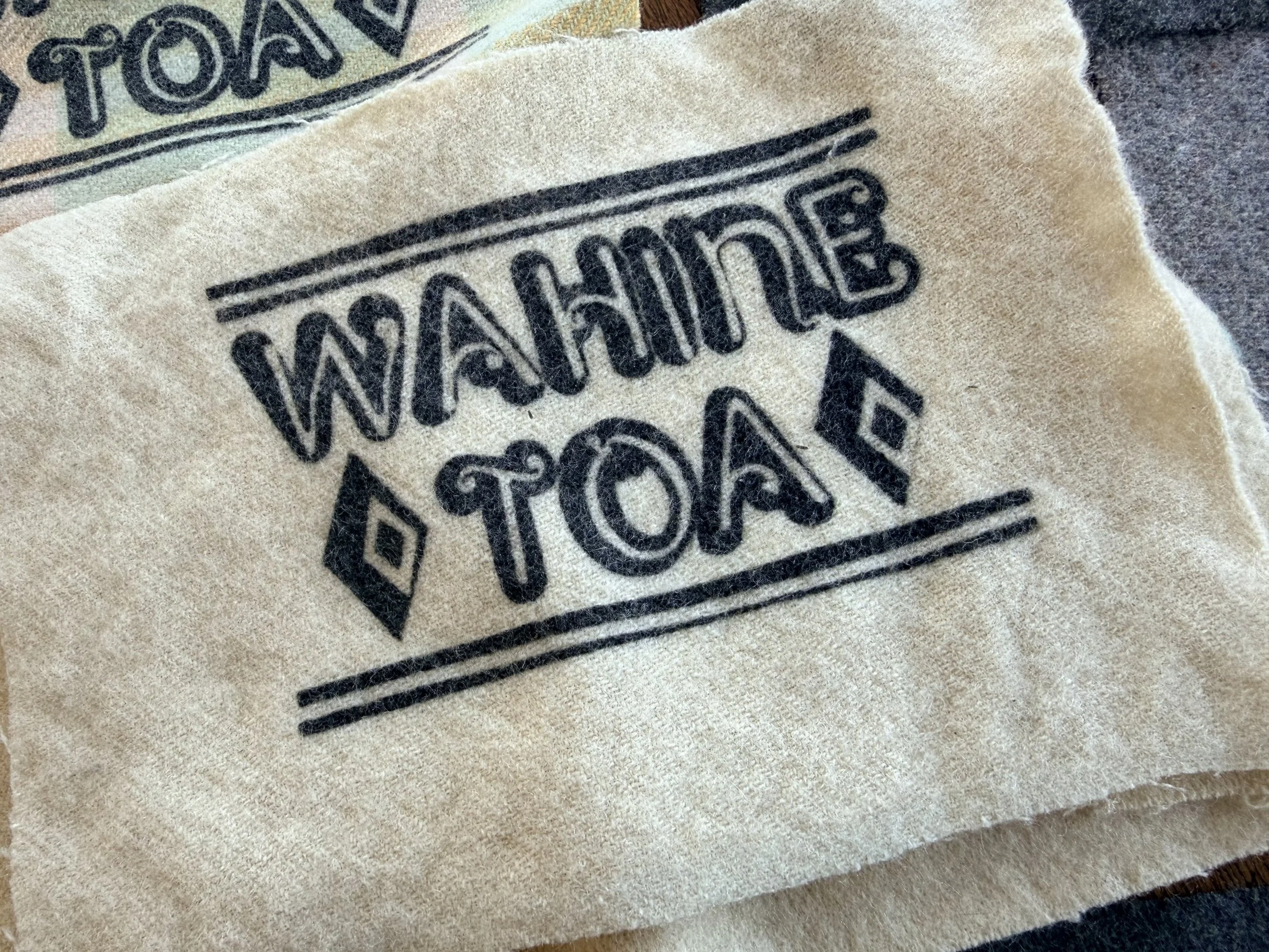 WAHINE TOA patch