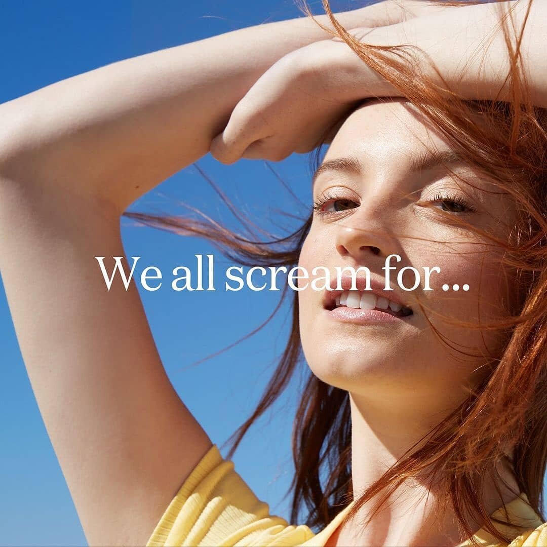 We all scream for... SUN-SCREEN @supergoop