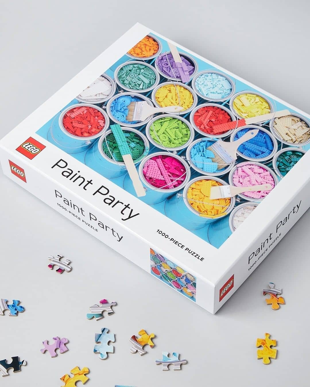 Who else wants to build this beautiful new LEGO Paint Party puzzle from @chroniclebooks?! 😍 🎨

#art #puzzles #LEGO