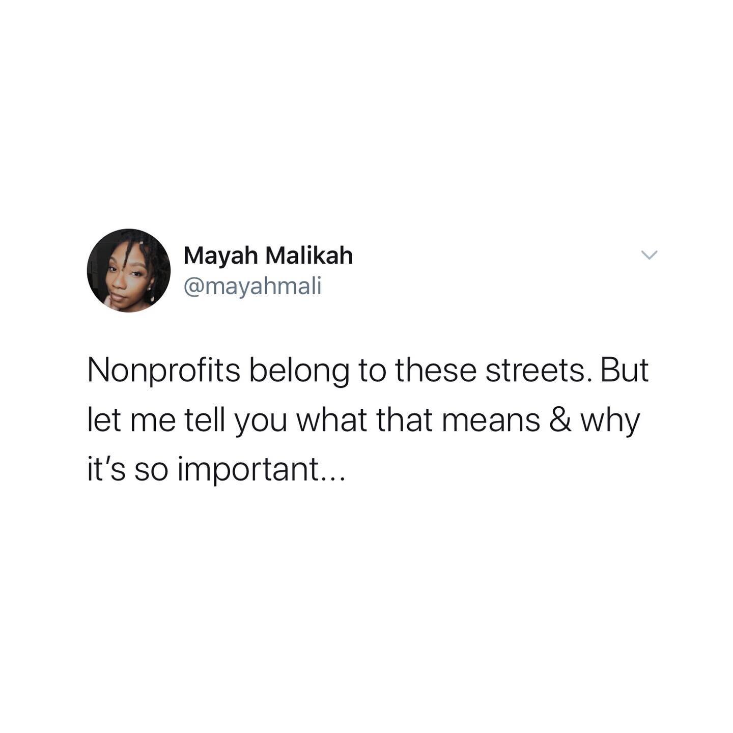 Y&rsquo;all know the #nonprofitworld is dear to my heart. @maconit_inc threw me in &amp; I haven&rsquo;t looked back since. As #nonprofitleaders we have a lot of influence &amp; personal investment in the organization; especially founders, but it is 