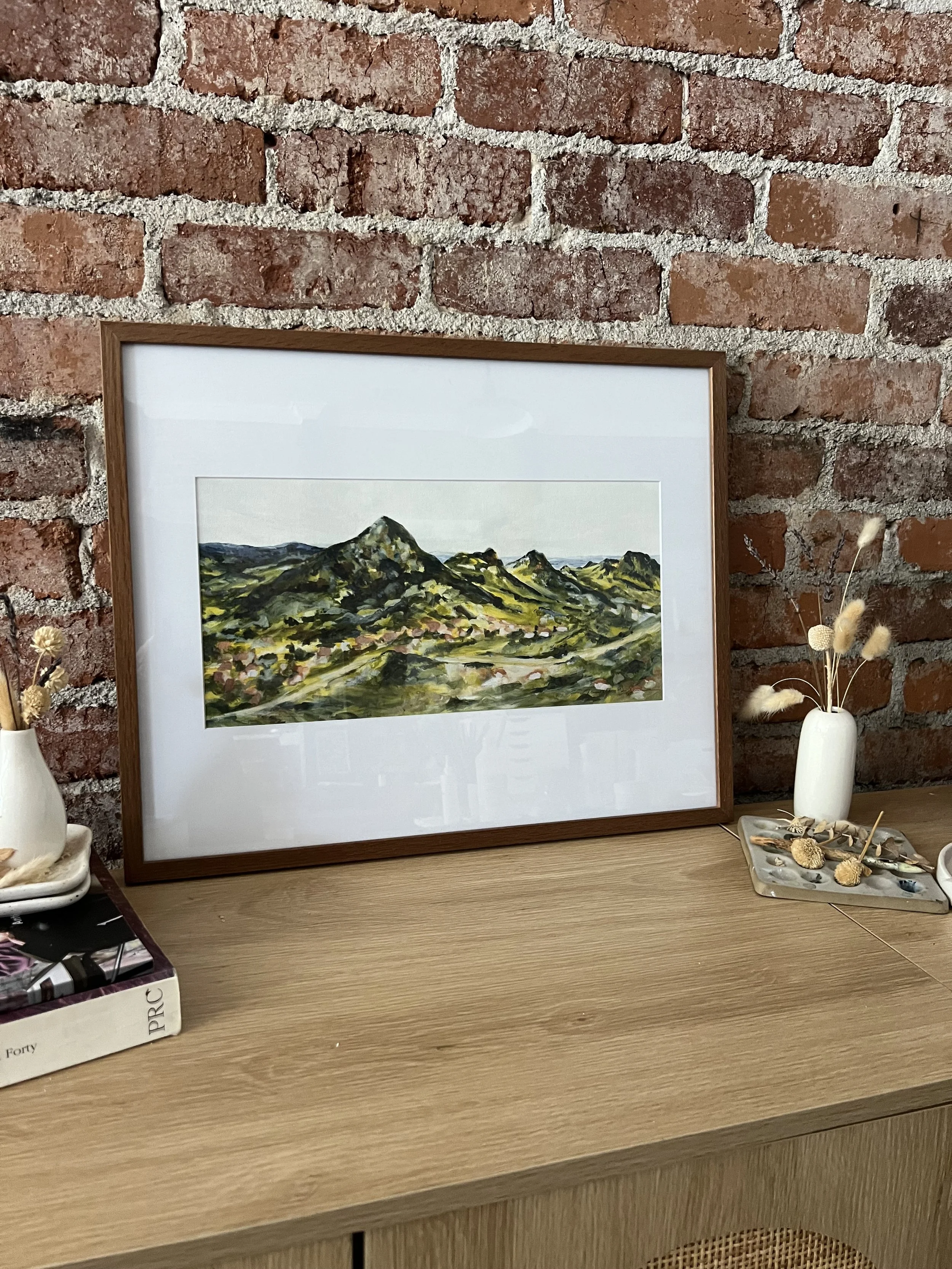 “SLO Sisters” Framed PRINT 8x16