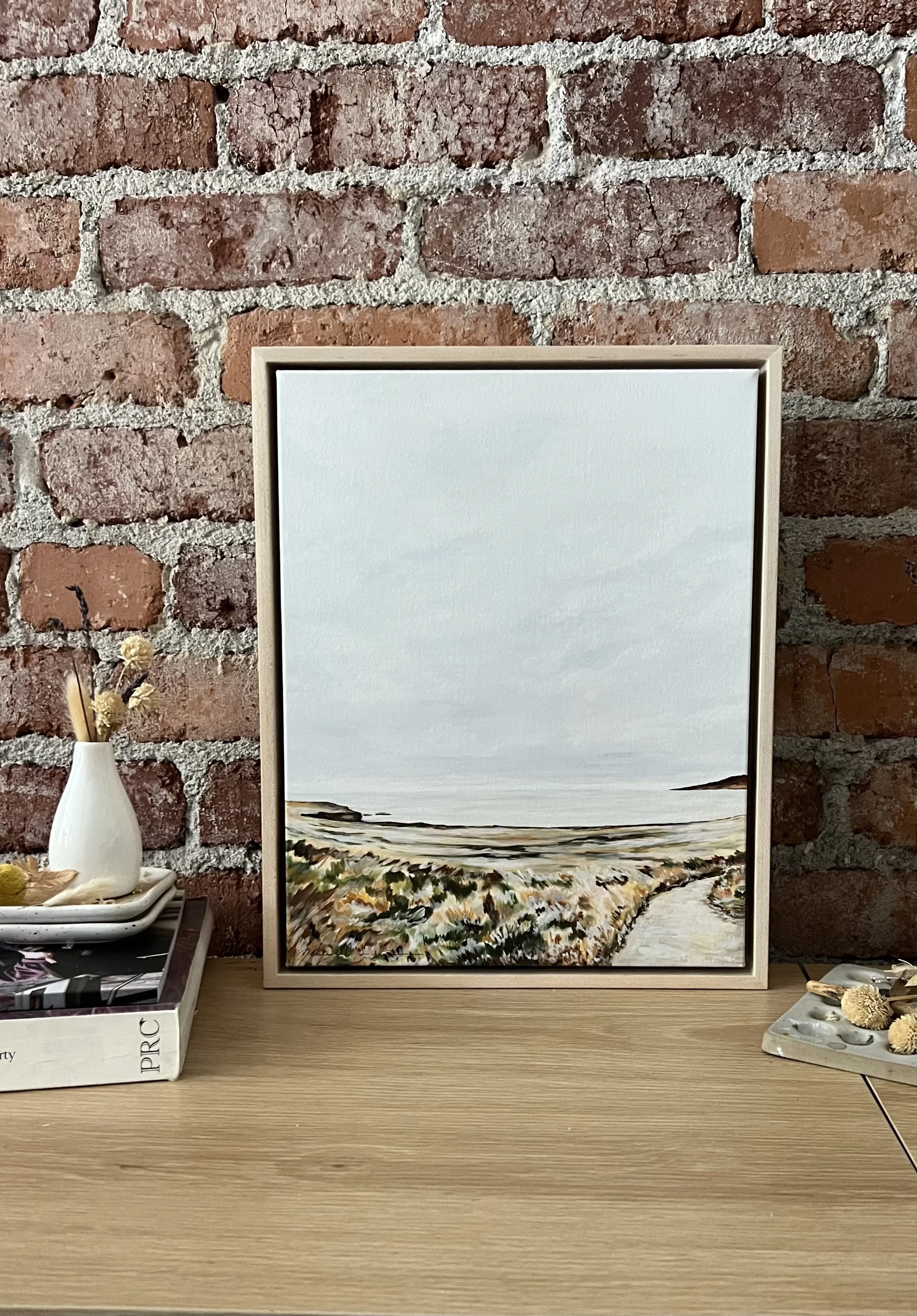 “Bluff View-Point Buchon” Framed PRINT 11x14