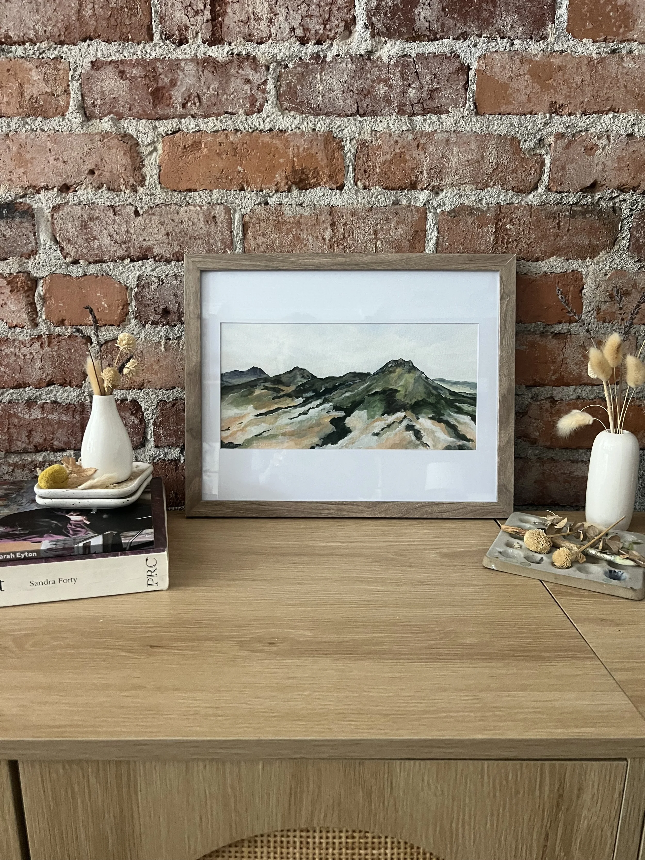 “SLO Views” Framed PRINT 6x12