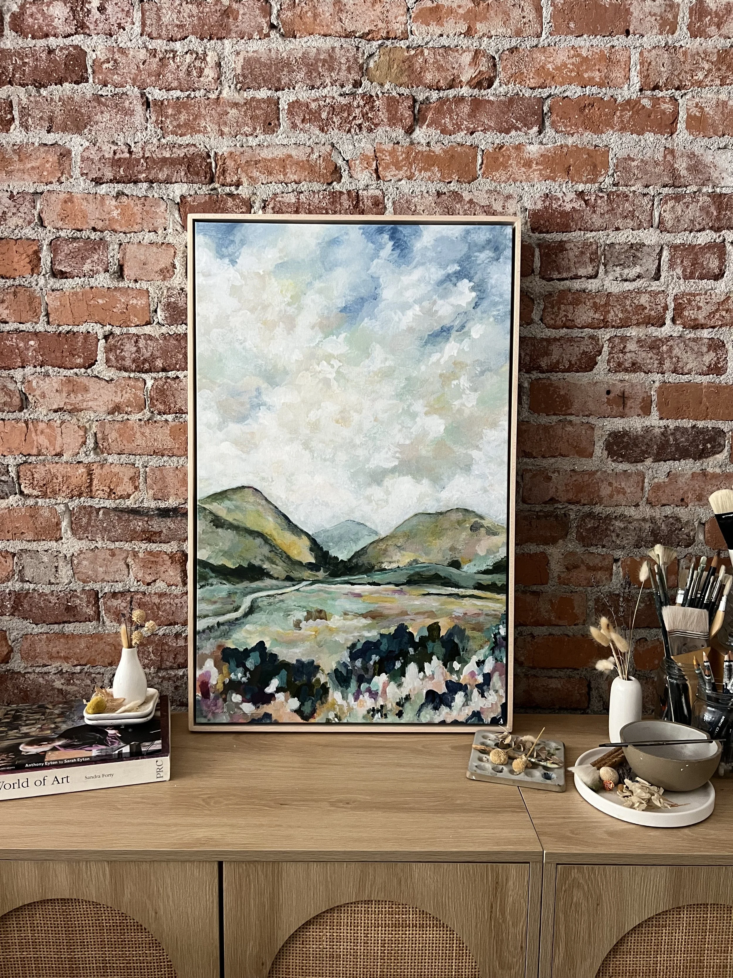 “Poly Canyon” Framed PRINT 20x32