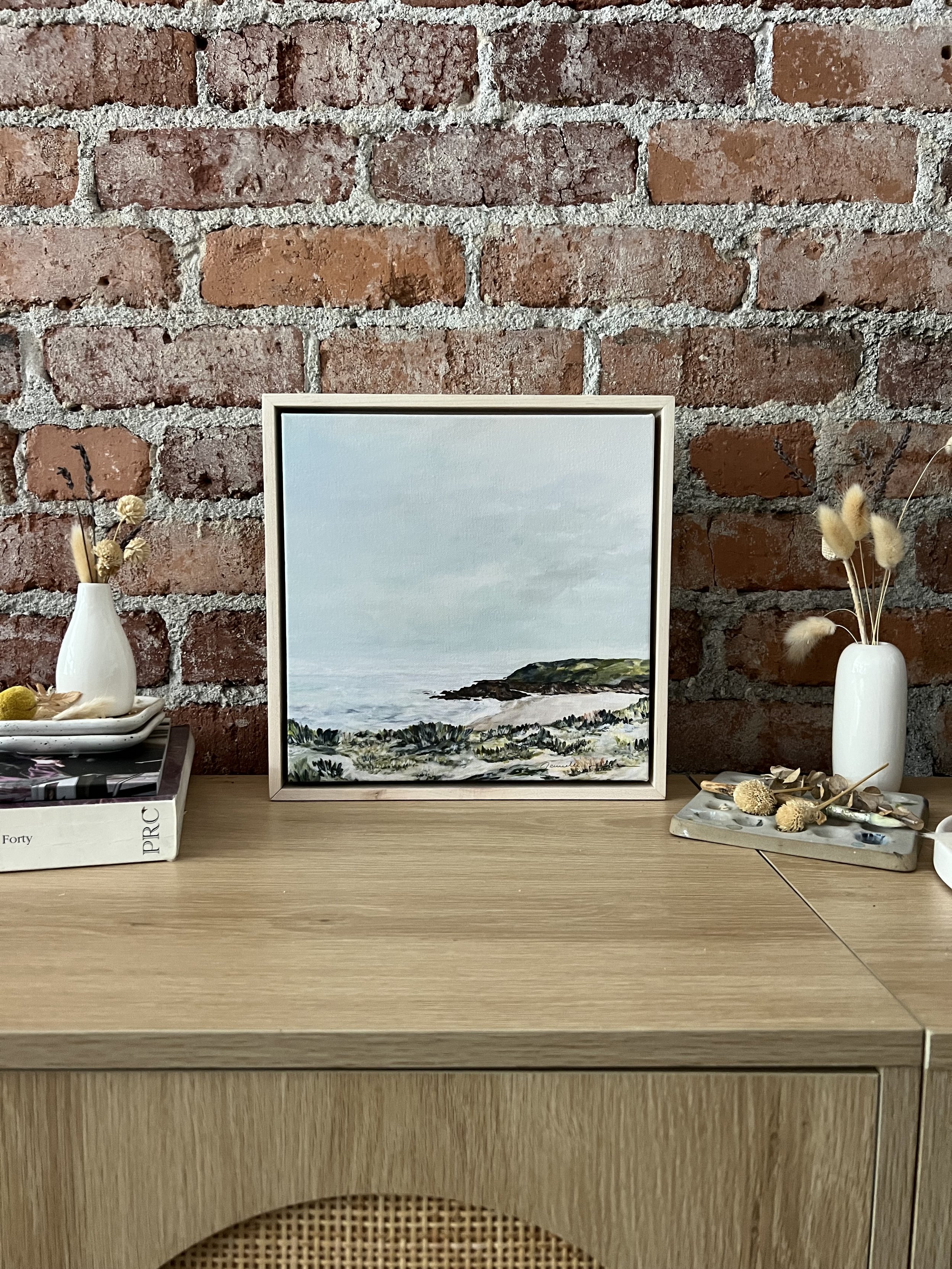 “Spooners Cove” Framed PRINT 10x10