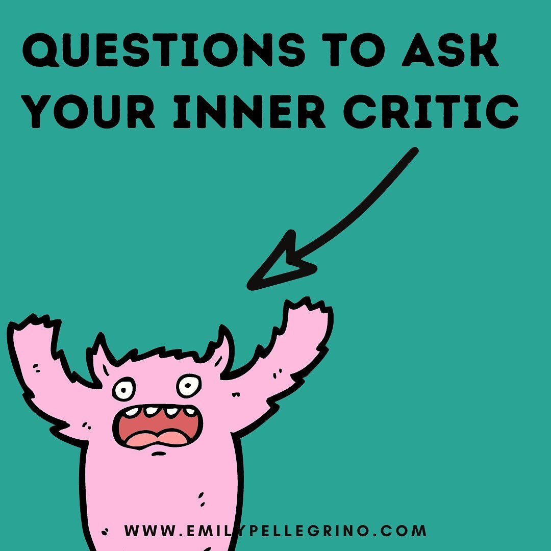 Our inner critic is that voice inside your head that criticizes you. It can tell you that you&rsquo;re not good enough, you&rsquo;re not doing enough, and you&rsquo;re not worthy. While this voice is mean, and has a lot to say, it was actually develo